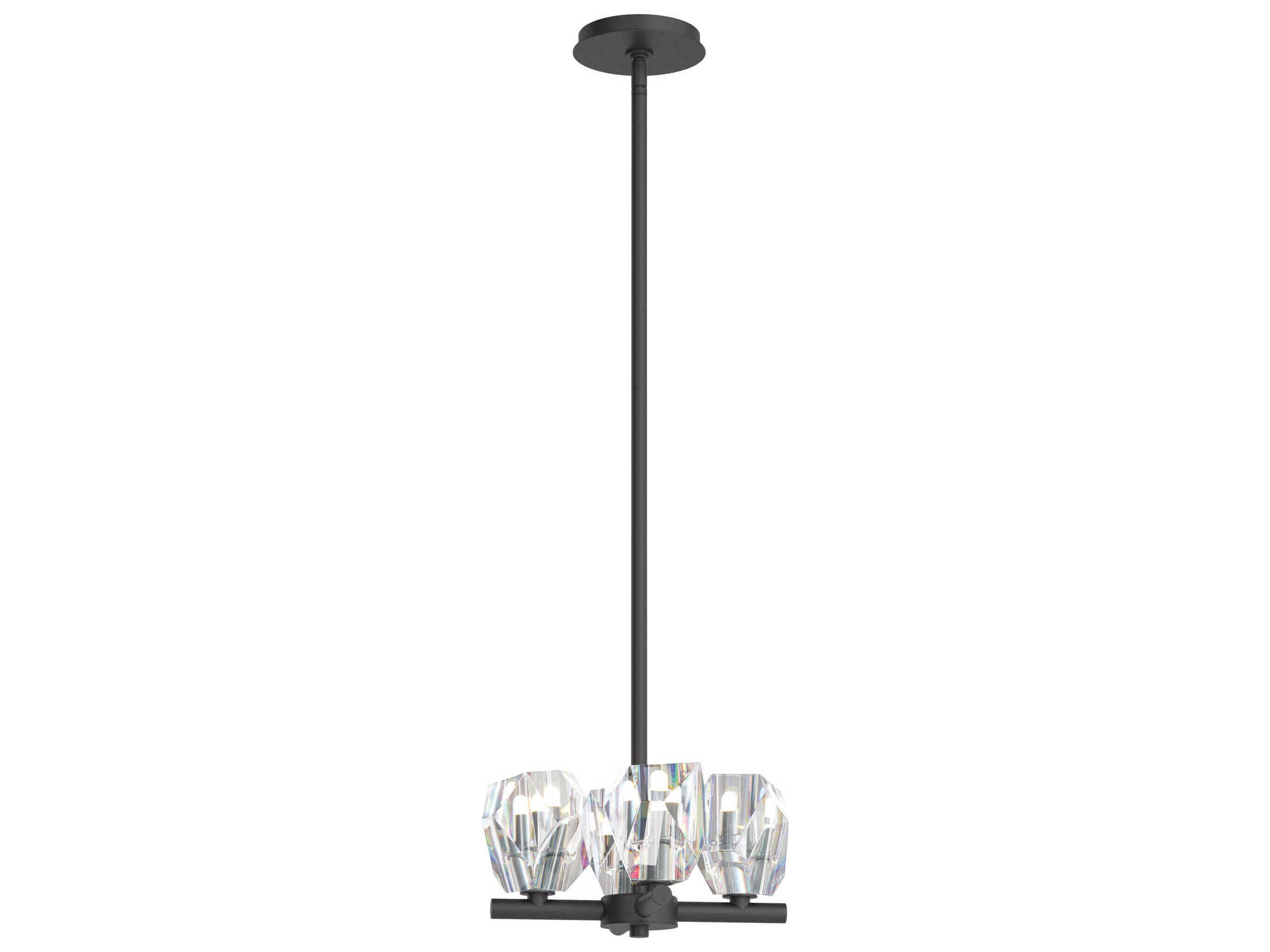 Hubbardton Forge Gatsby 4-Light Crystal Mini Pendant