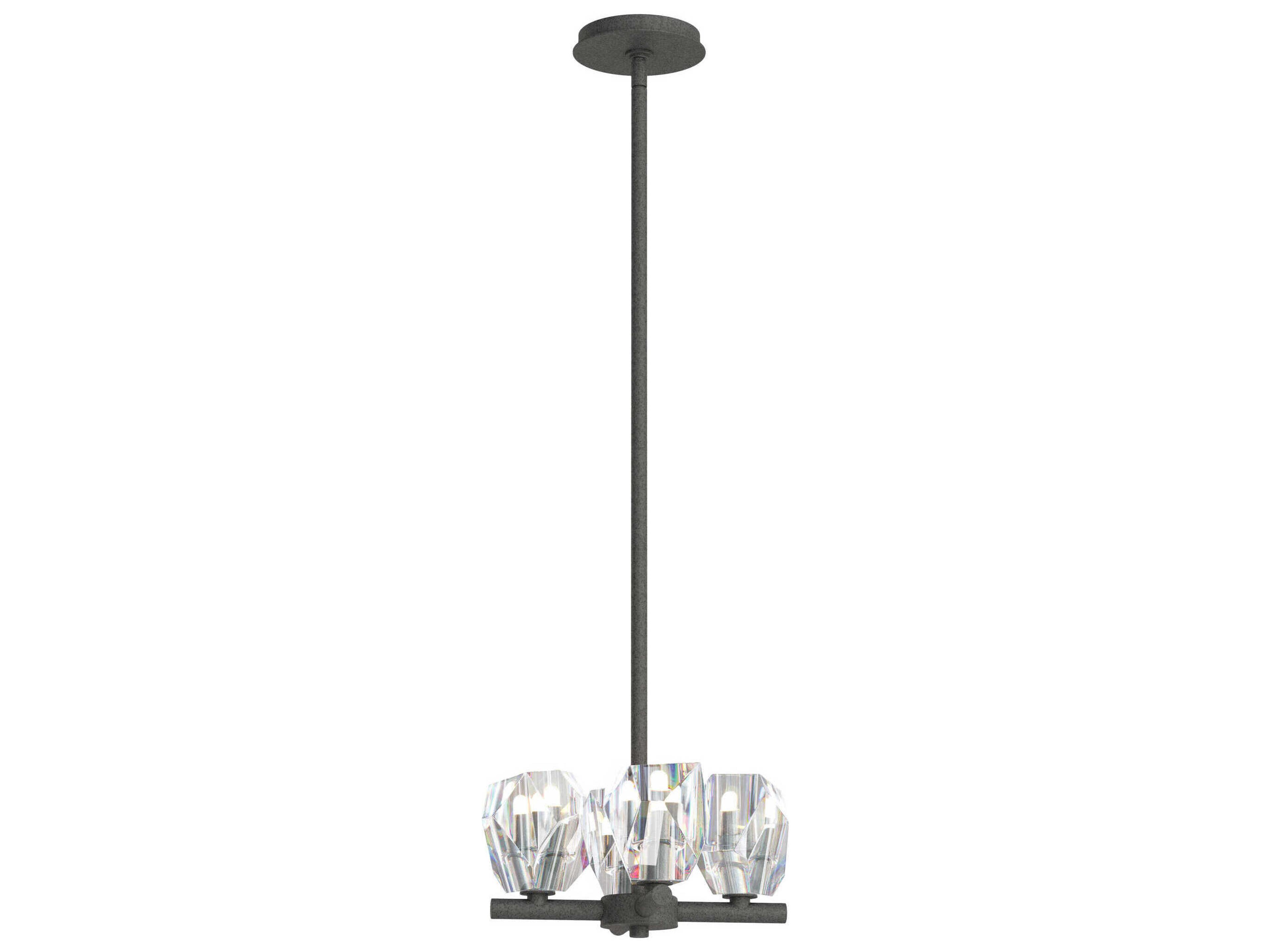 Hubbardton Forge Gatsby 4-Light Crystal Mini Pendant