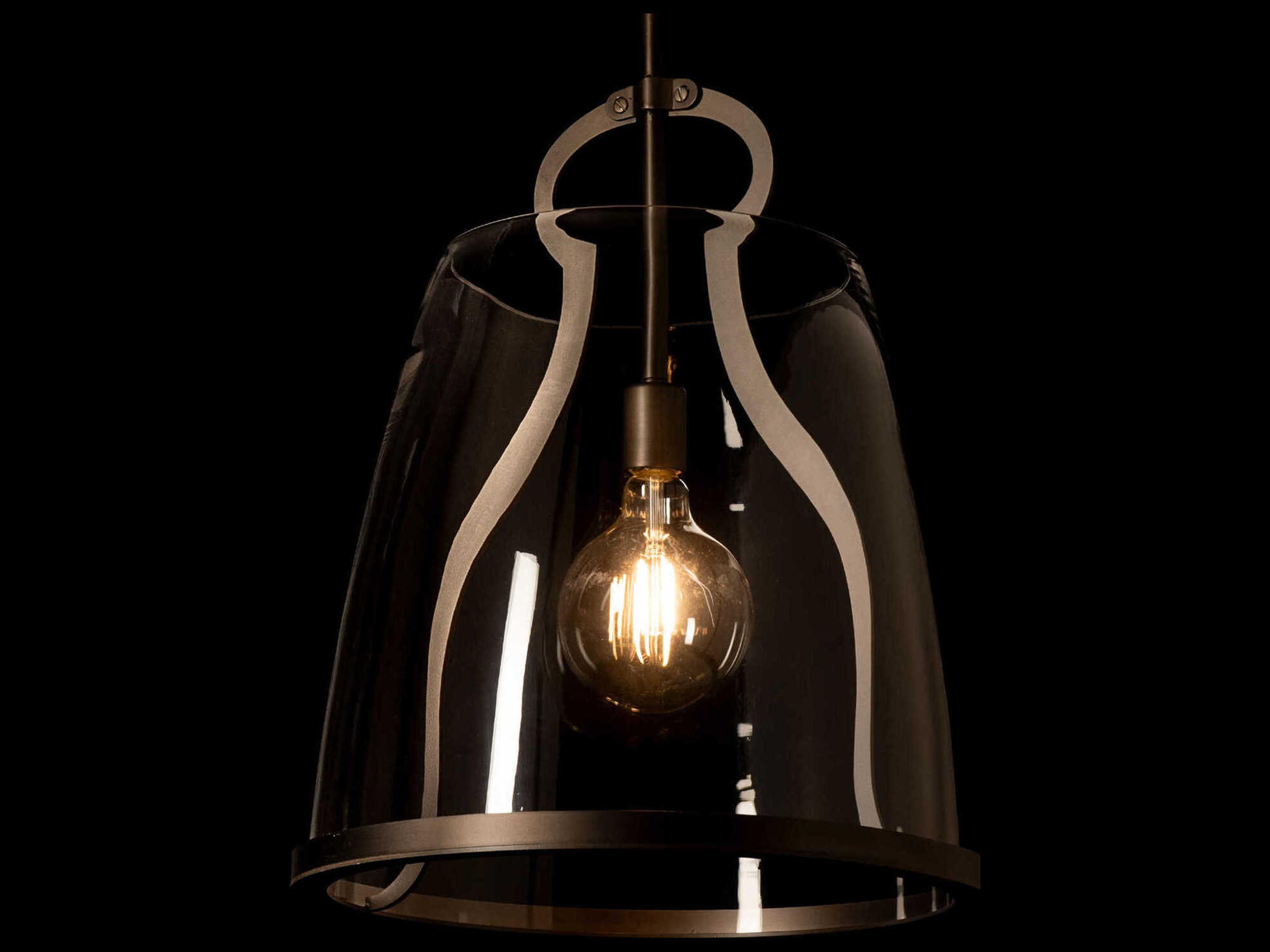 Hubbardton Forge Caliper 1-Light Bell Pendant