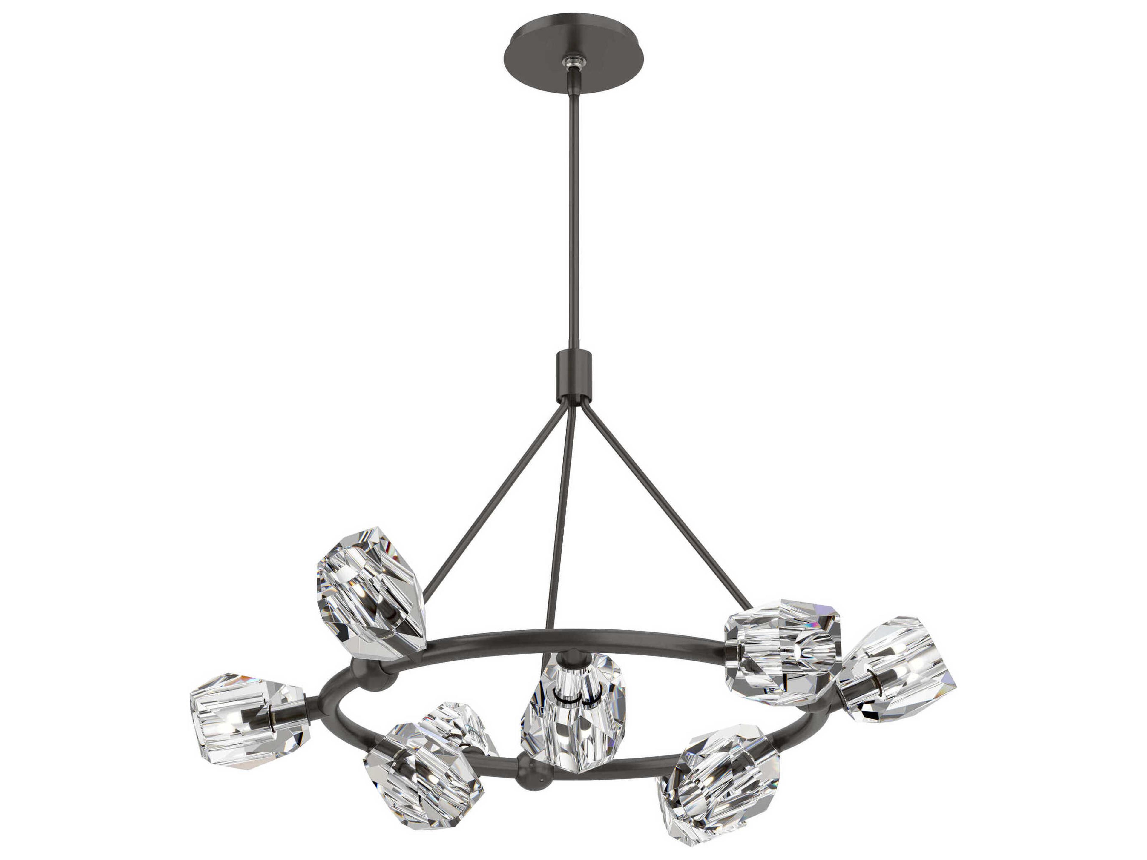 Hubbardton Forge Gatsby 9-Light Crystal LED Pendant