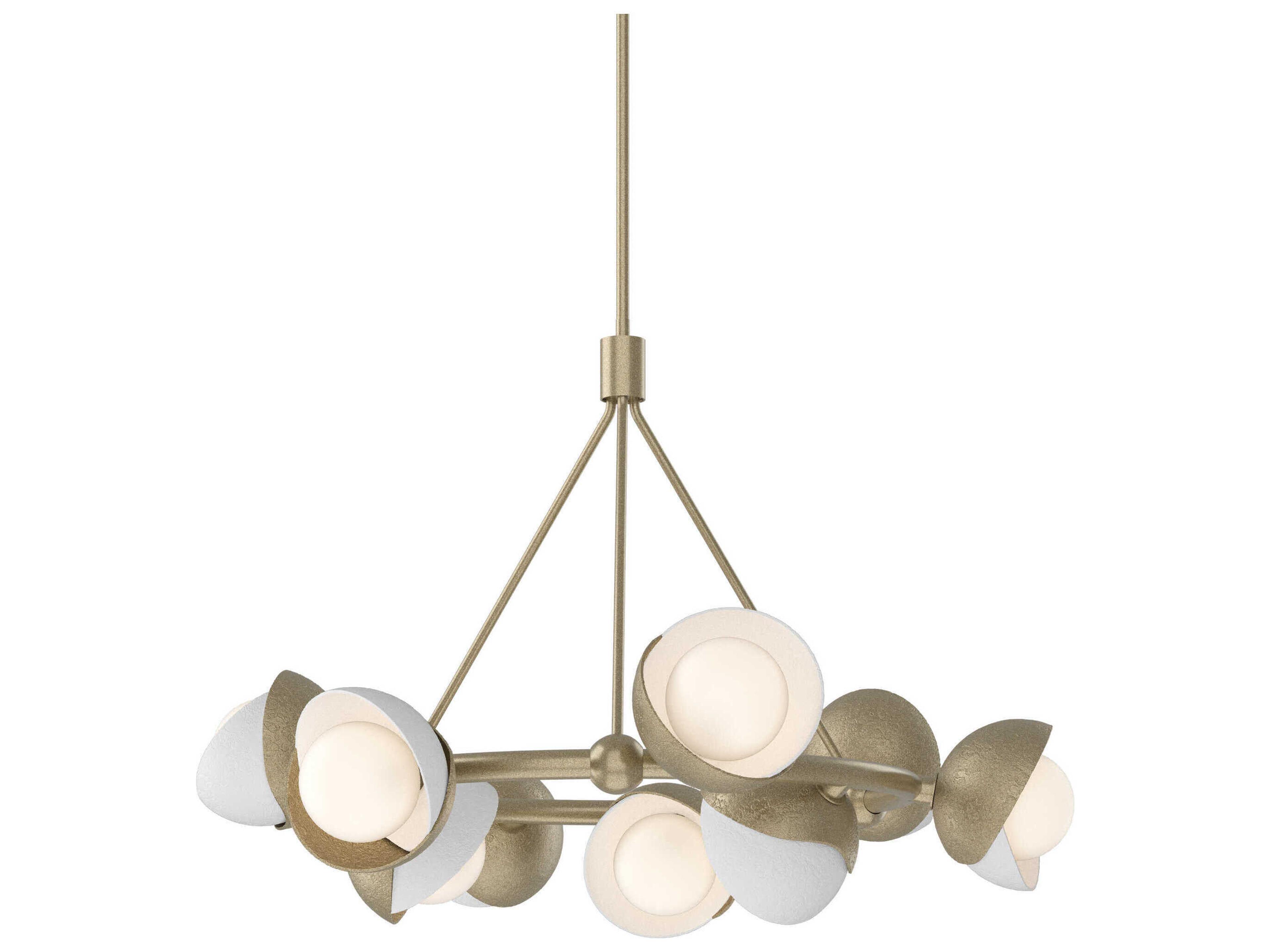 Hubbardton Forge Brooklyn 9-Light Glass LED Globe Pendant