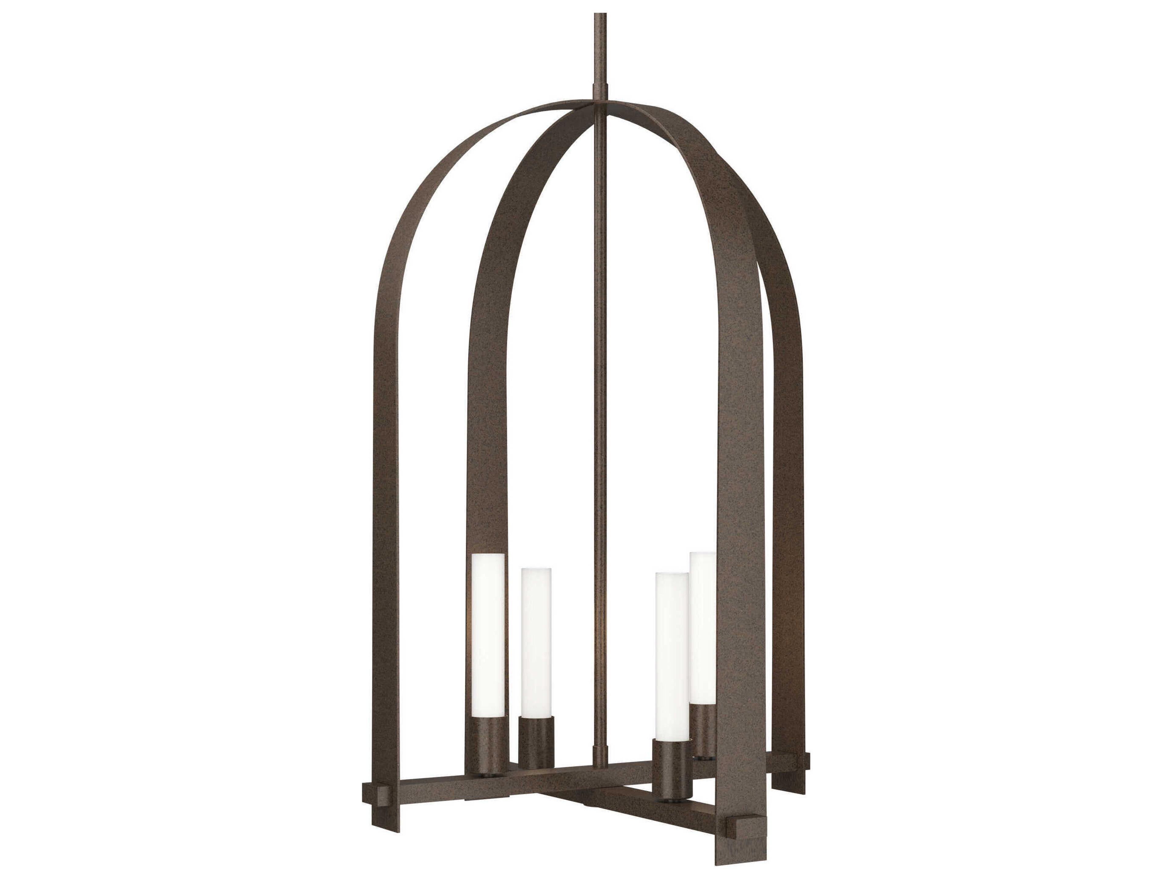 Hubbardton Forge Triomphe 4-Light Glass LED Lantern Pendant