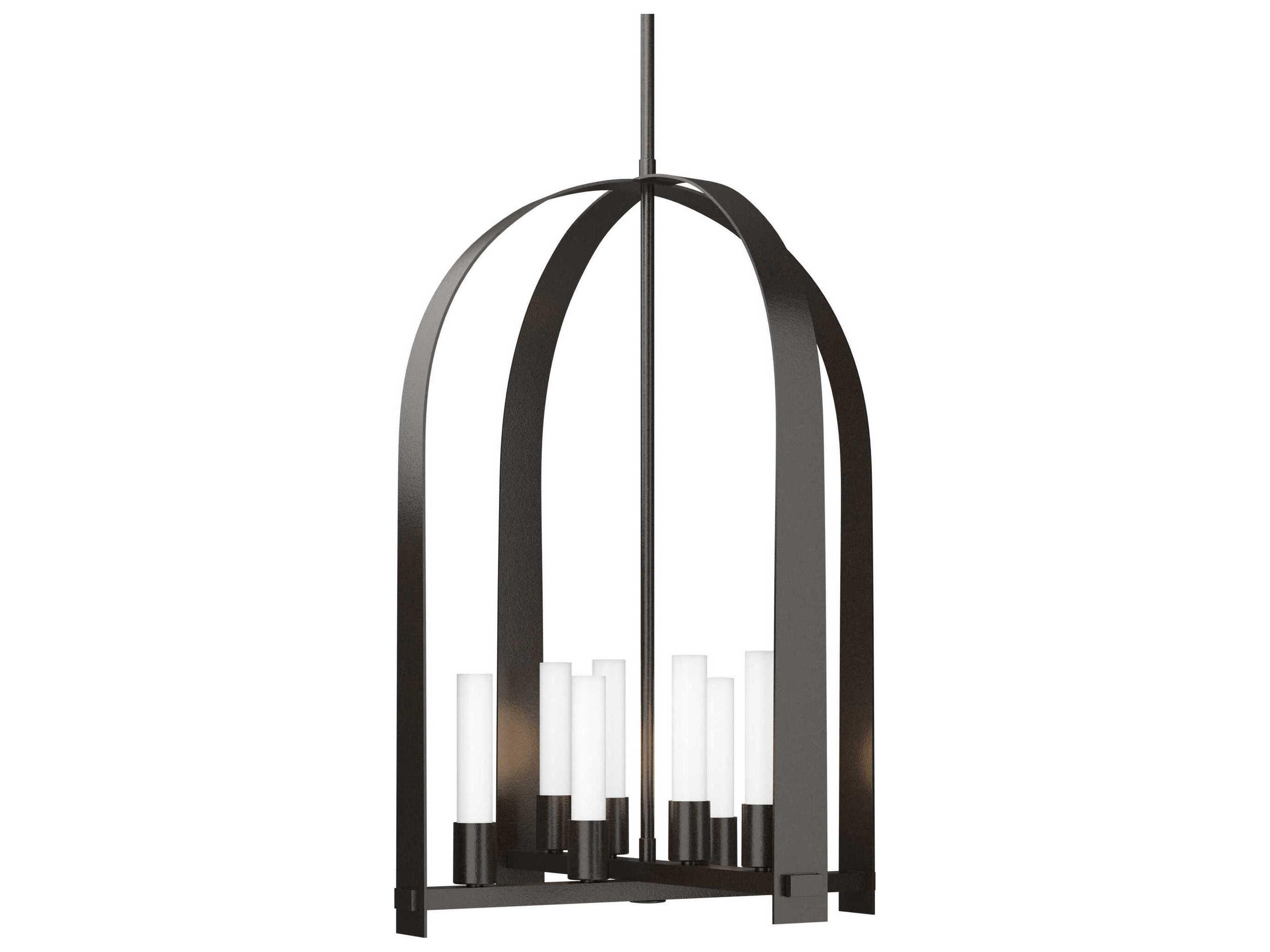 Hubbardton Forge Triomphe 8-Light Glass LED Lantern Pendant