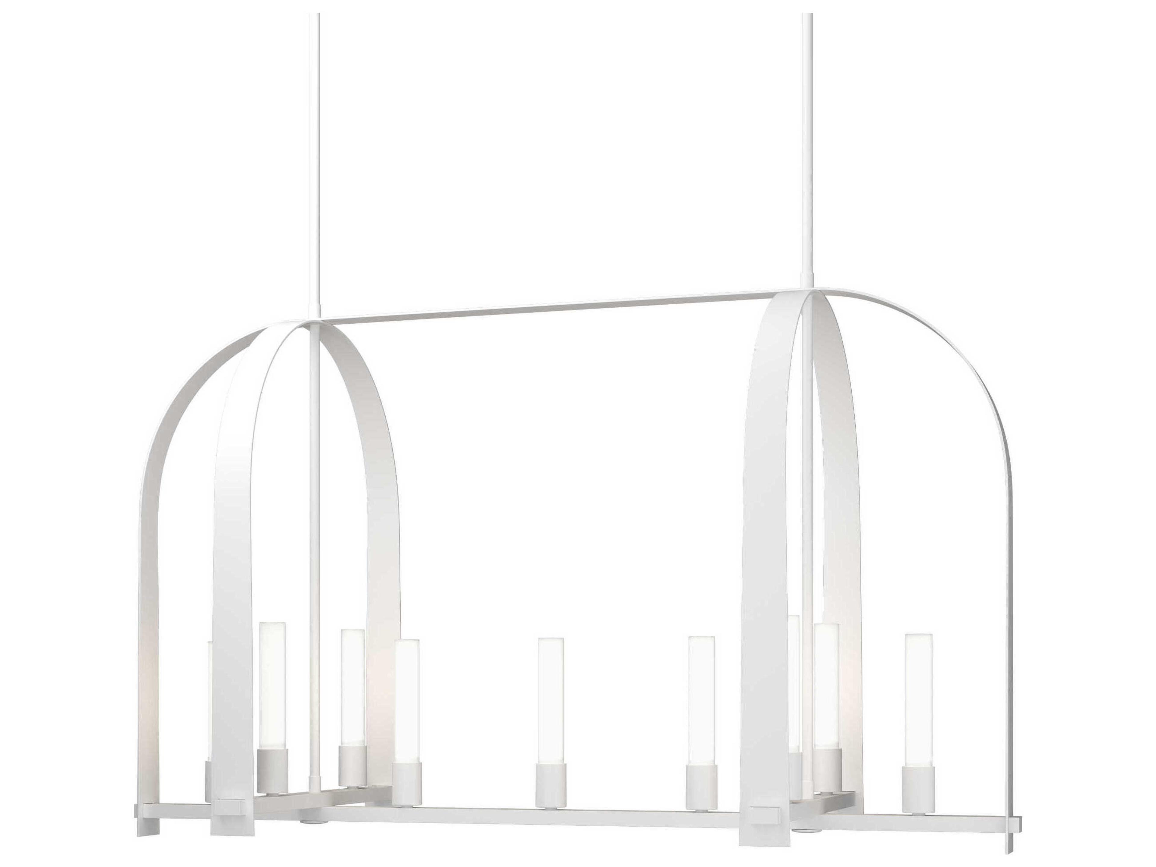 Triomphe Linear Pendant Light Modern Cage Chandelier