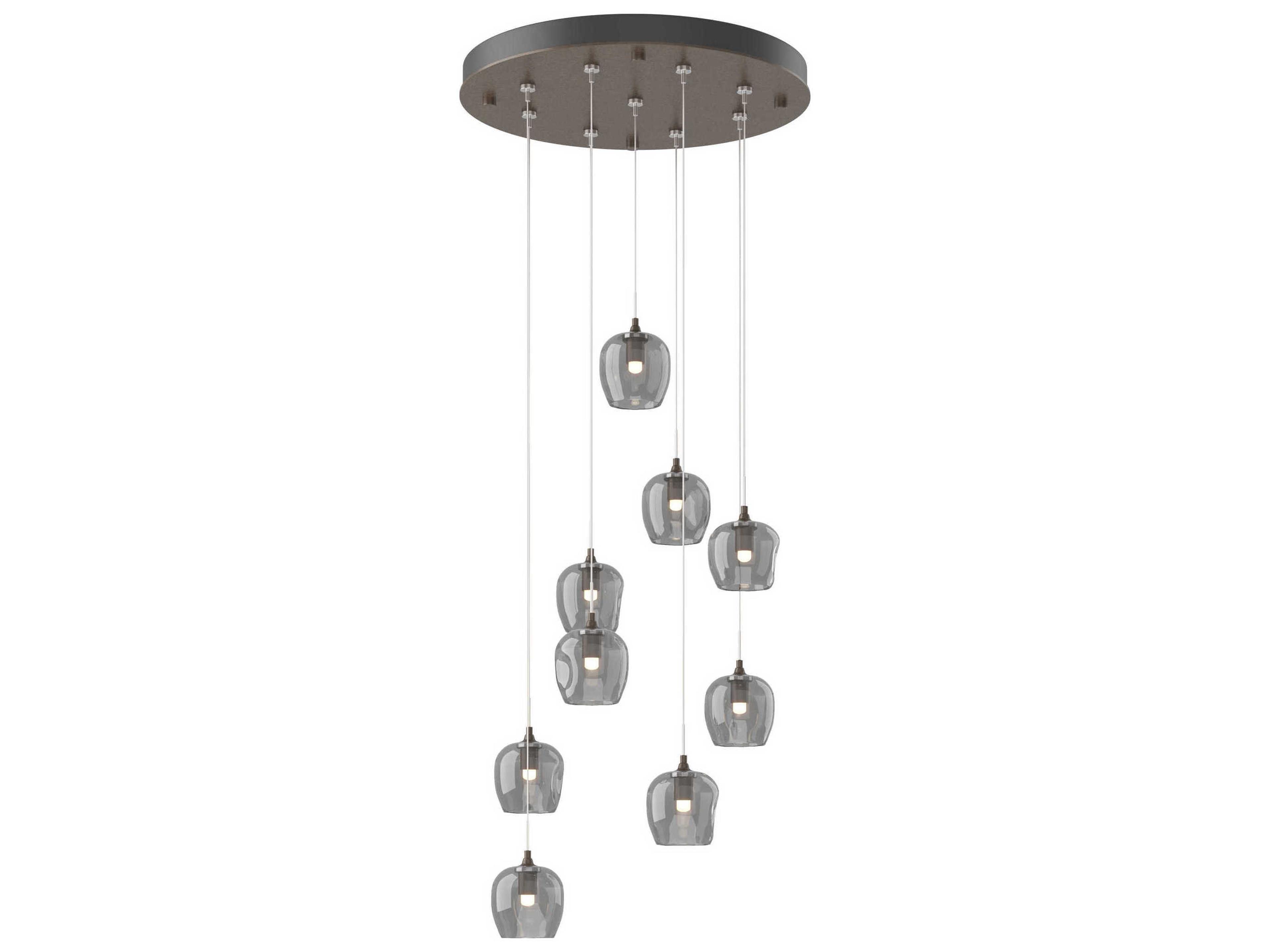 Hubbardton Forge Ume 9-Light Glass Pendant