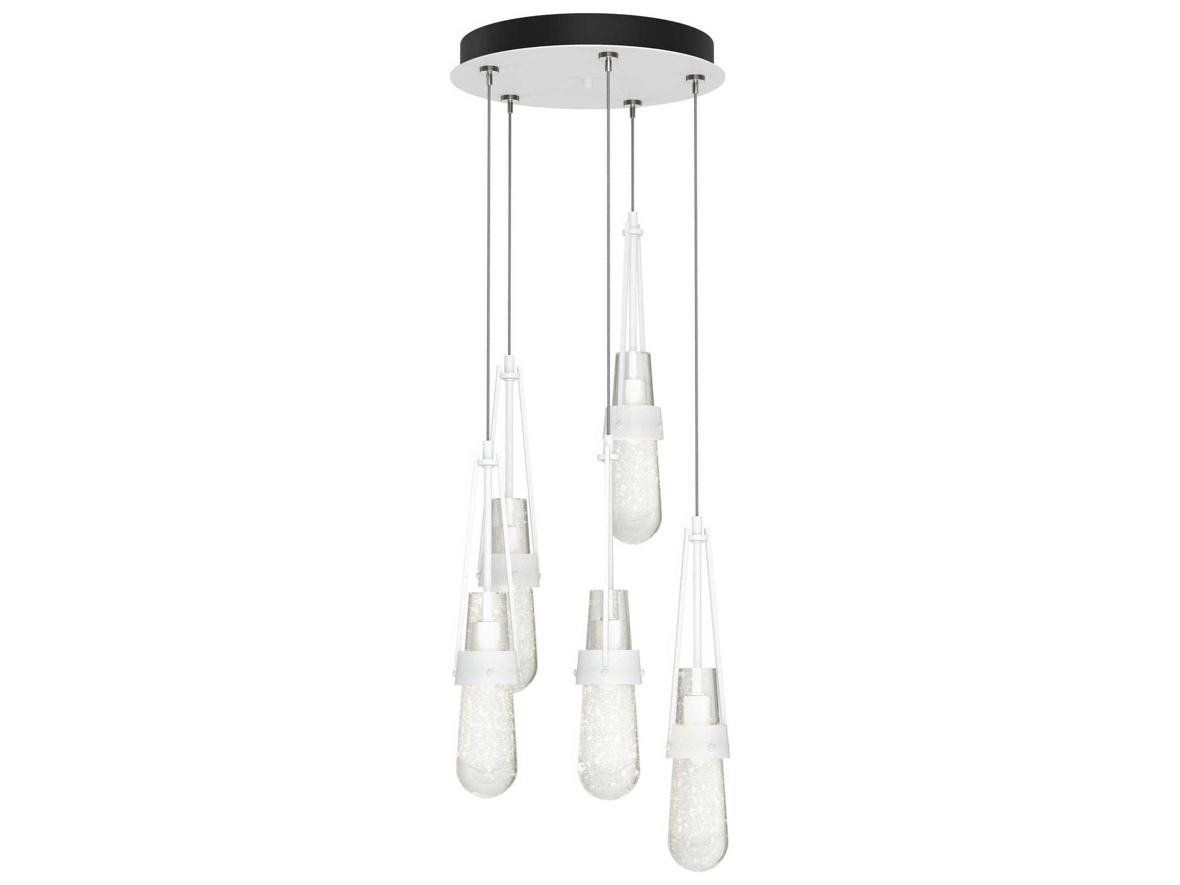 Link 5-Light Glass LED Pendant