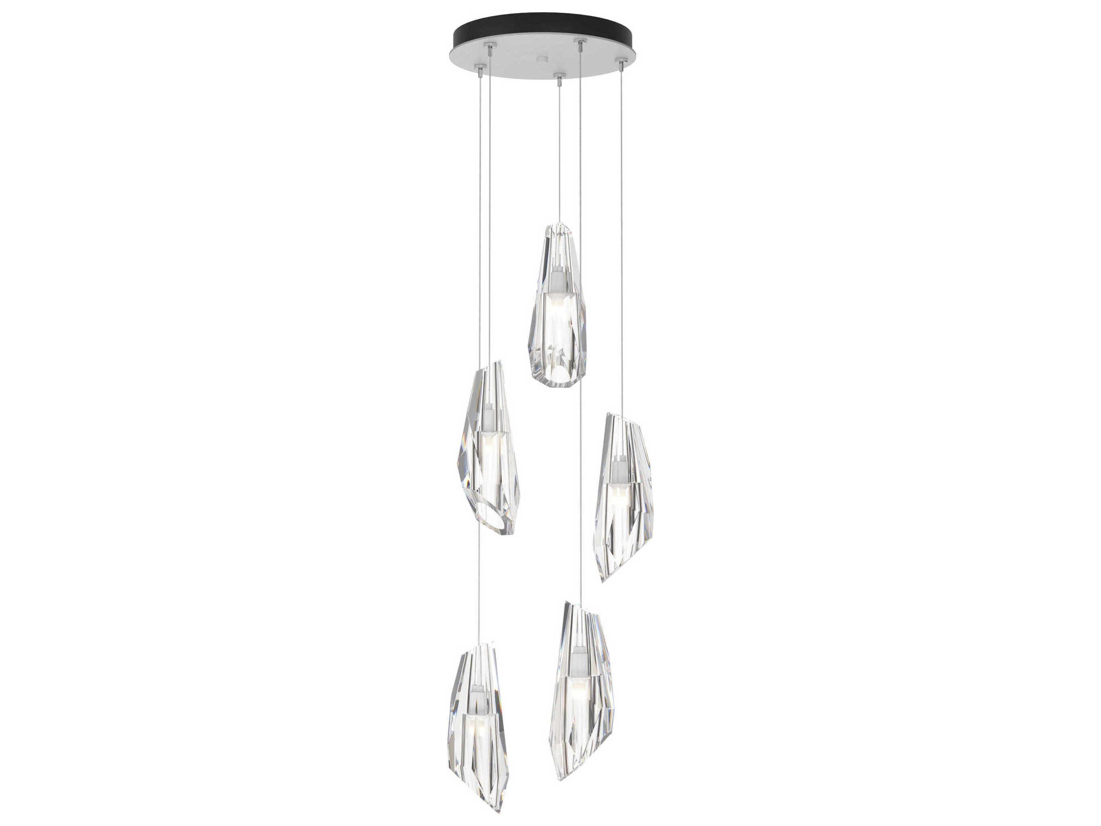 Luma 5-Light Pendant Adjustable Crystal