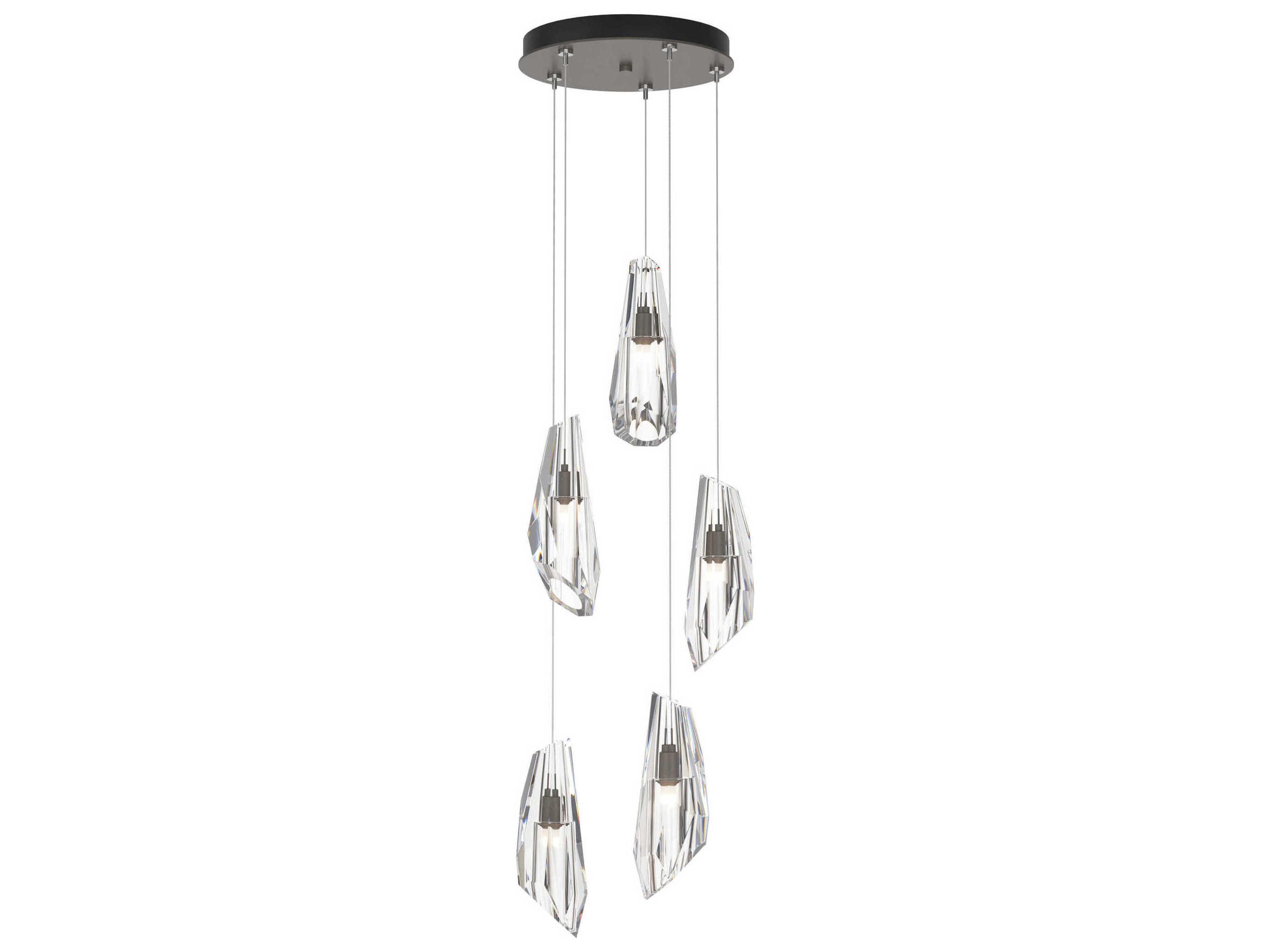 Hubbardton Forge Luma 5-Light Crystal LED Pendant