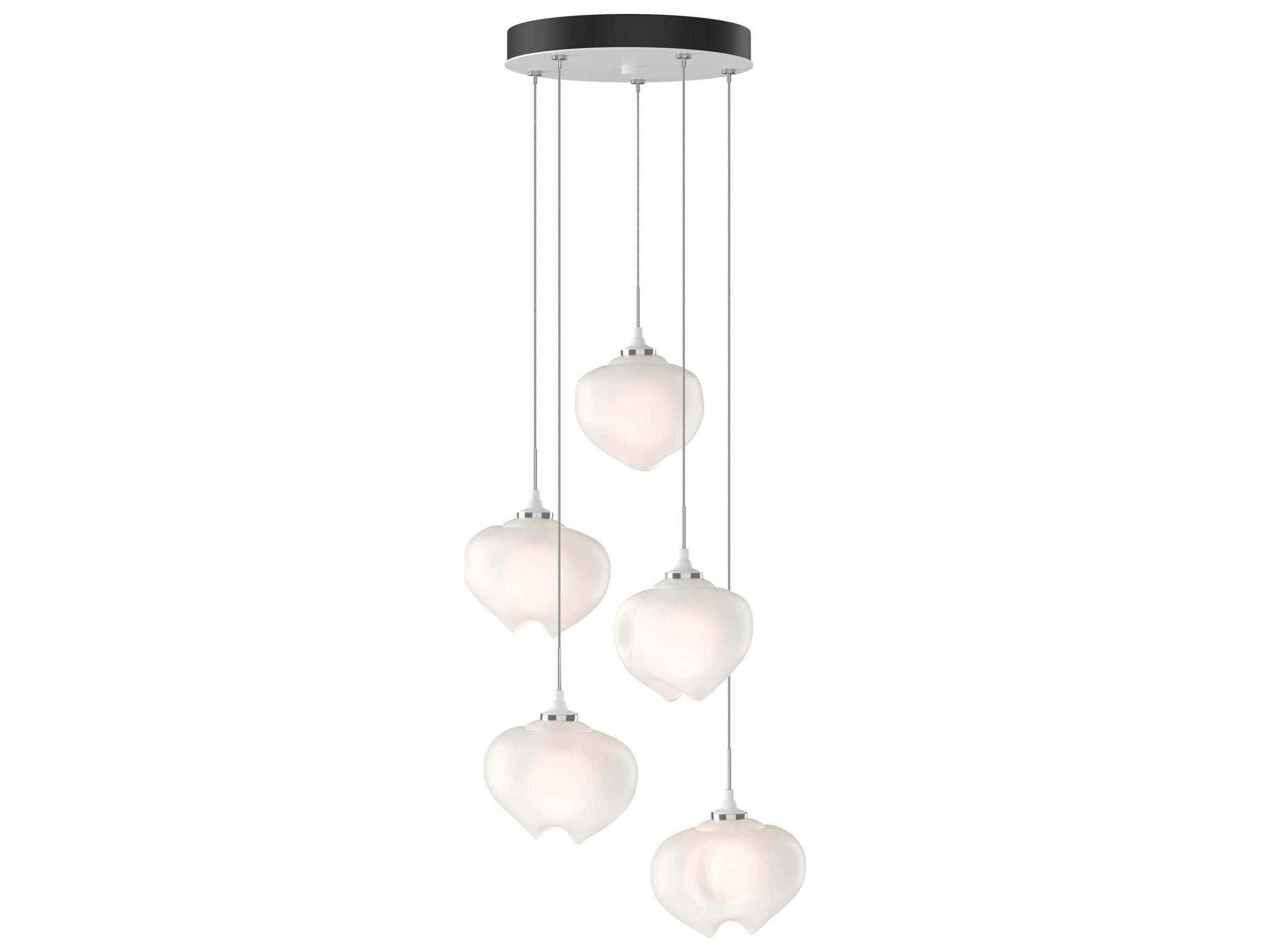 Ume 5-Light Glass LED Pendant