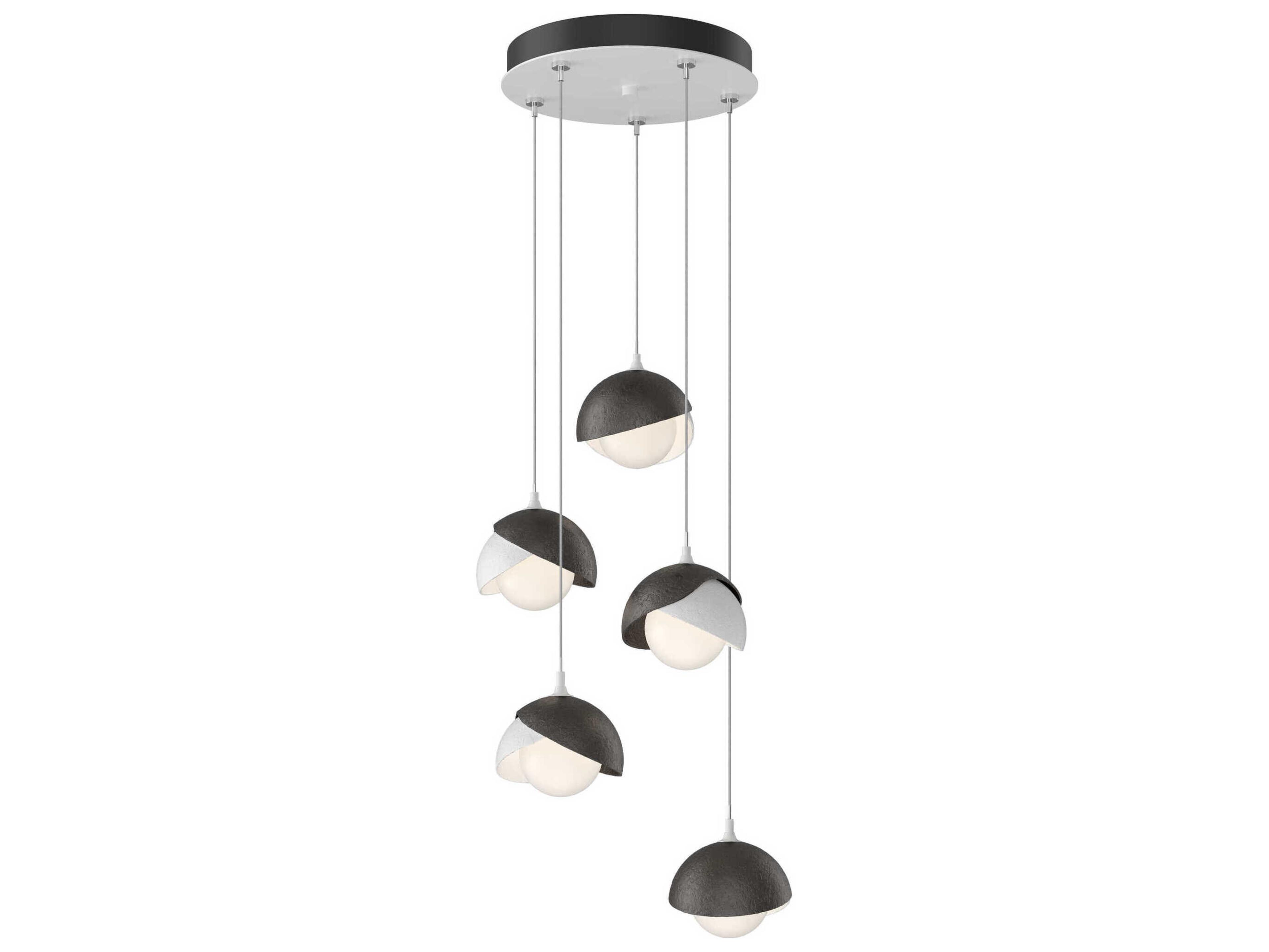 Hubbardton Forge Brooklyn 5-Light Glass LED Globe Pendant