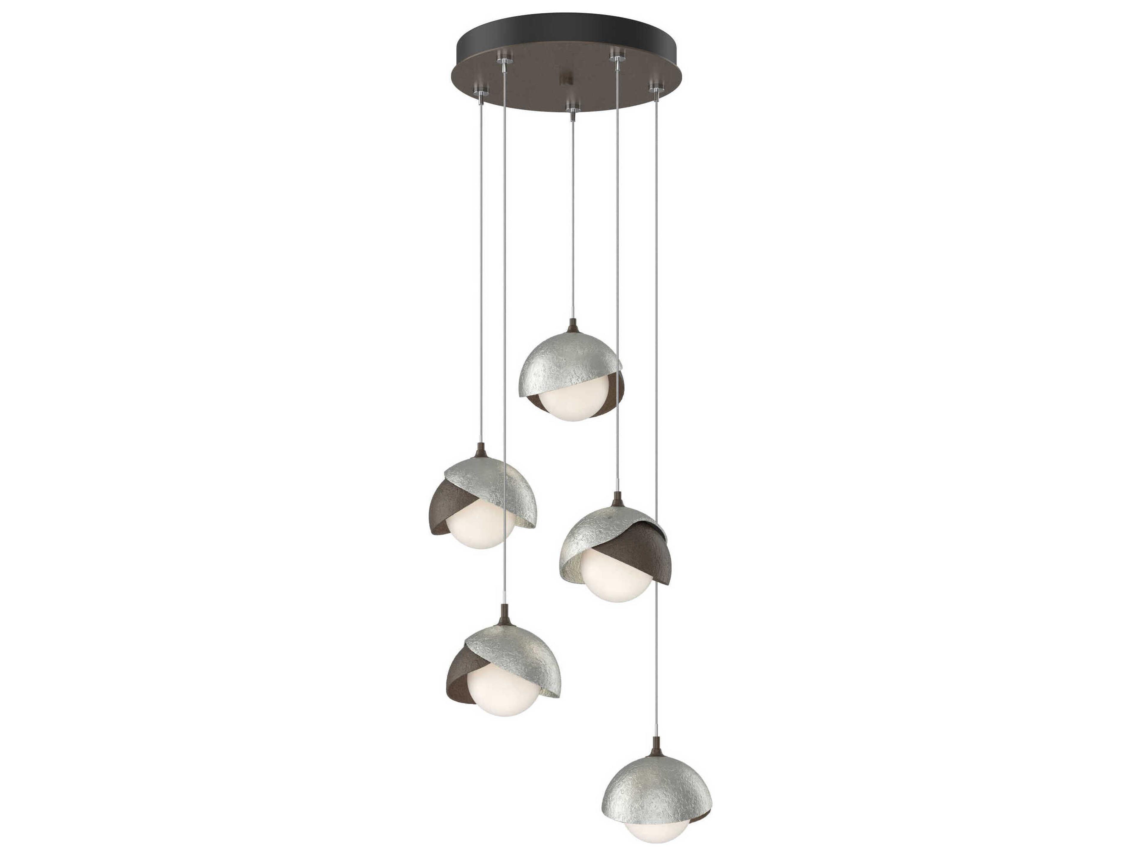 Hubbardton Forge Brooklyn 5-Light Glass LED Globe Pendant