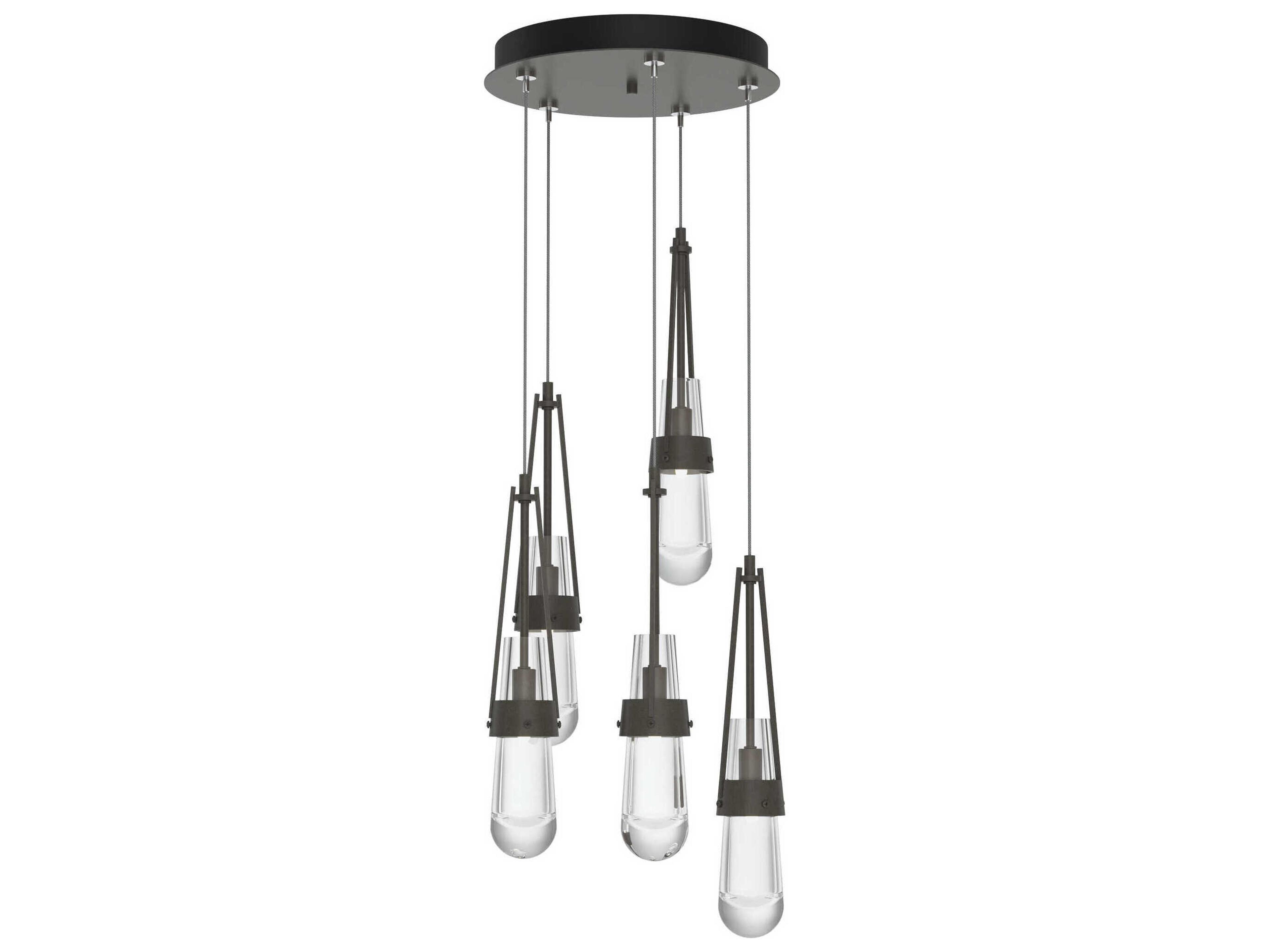 Hubbardton Forge Link 5-Light Glass LED Pendant