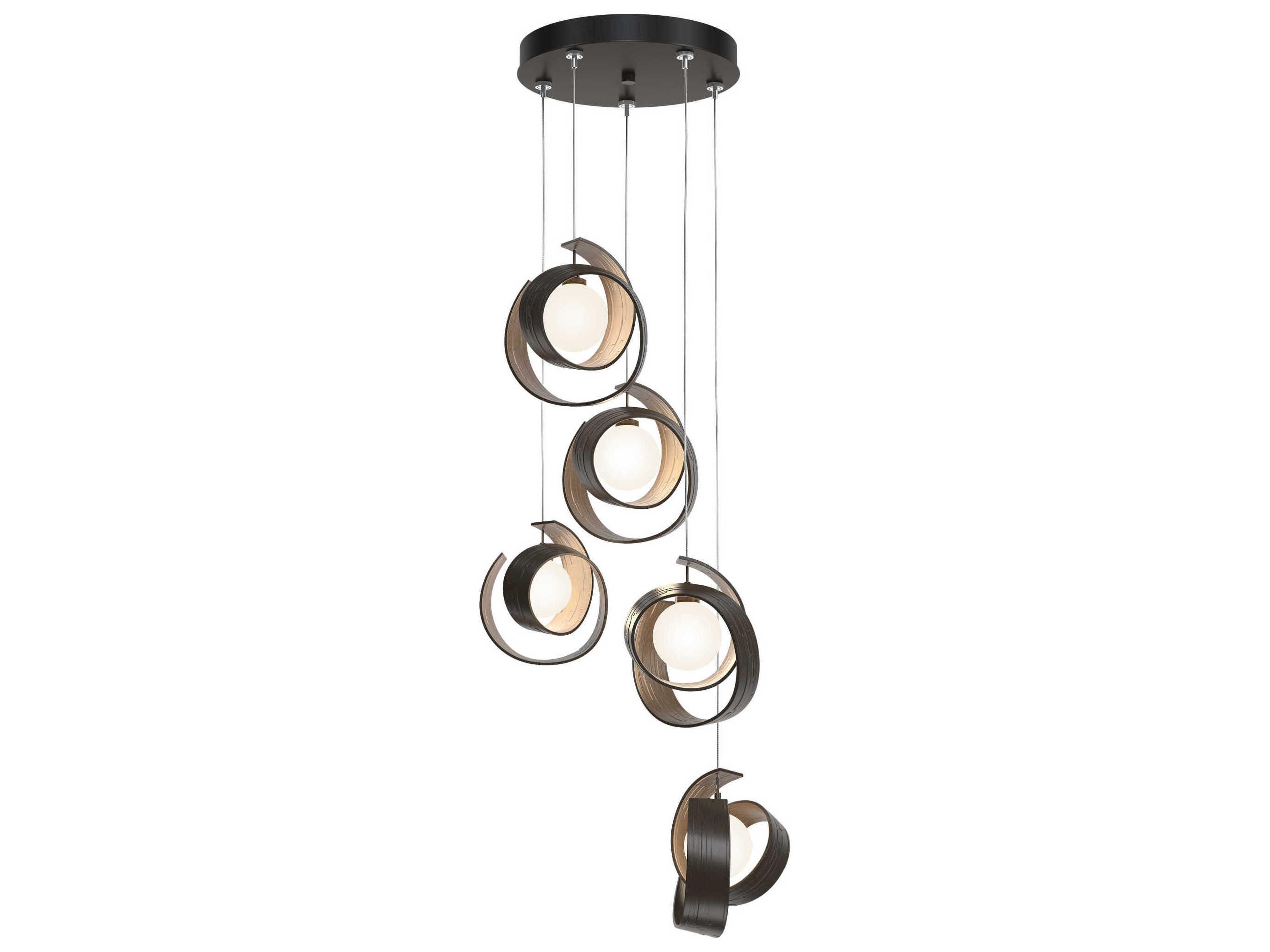 Hubbardton Forge Riza 5-Light Glass LED Pendant