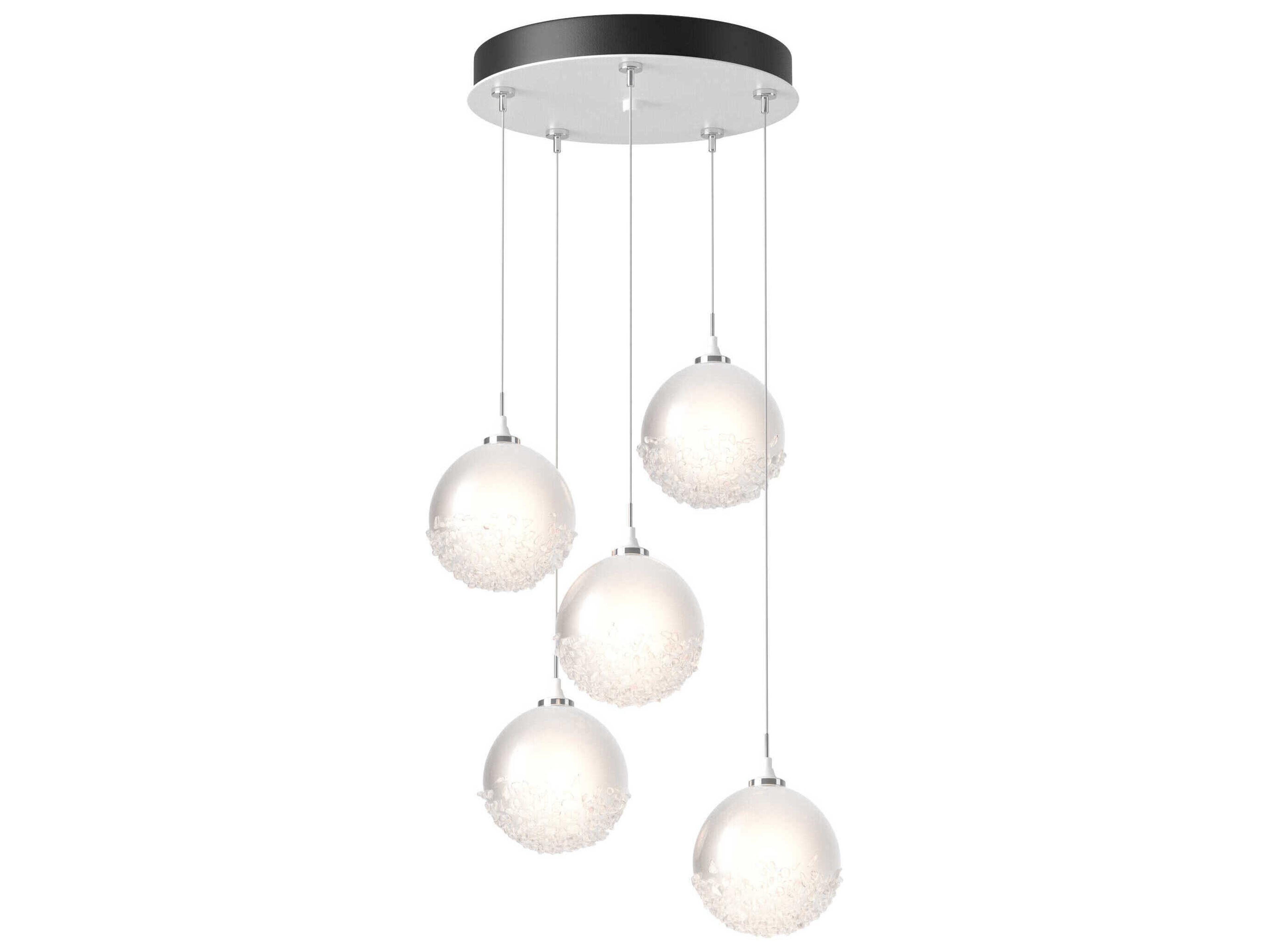 Fritz 5-Light Glass LED Globe Pendant
