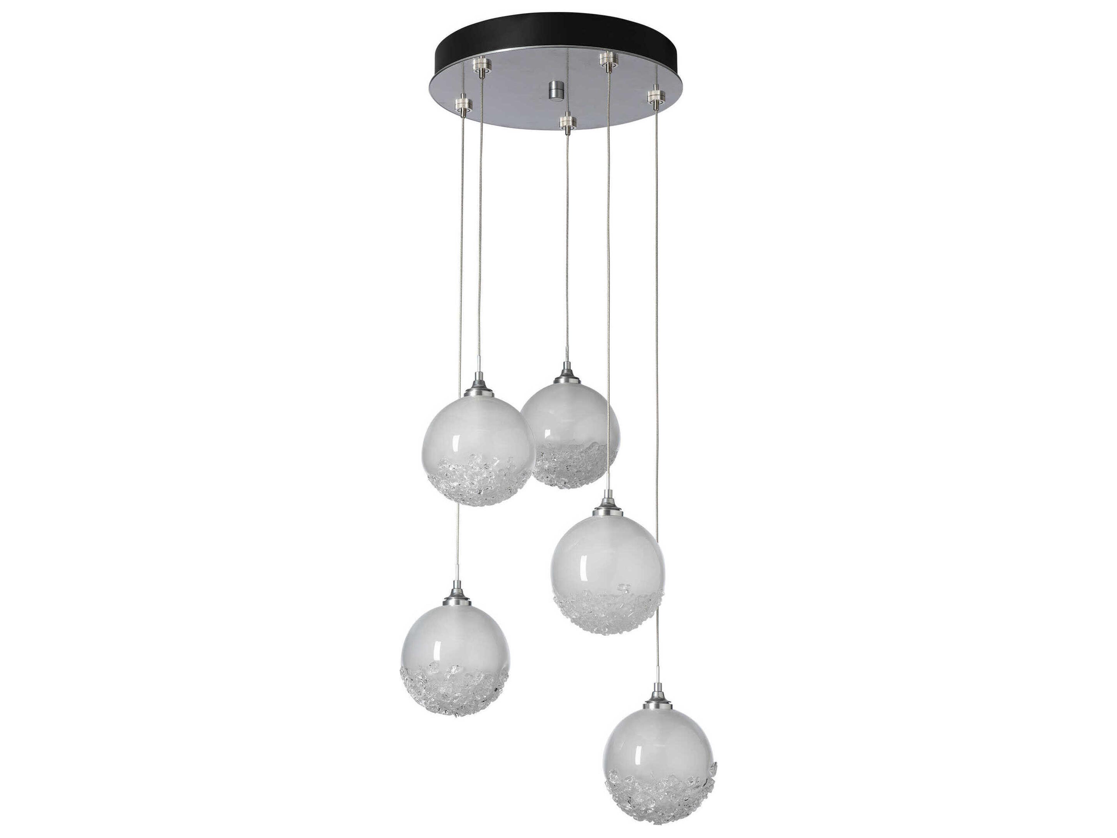 Hubbardton Forge Fritz 5-Light Glass LED Globe Pendant