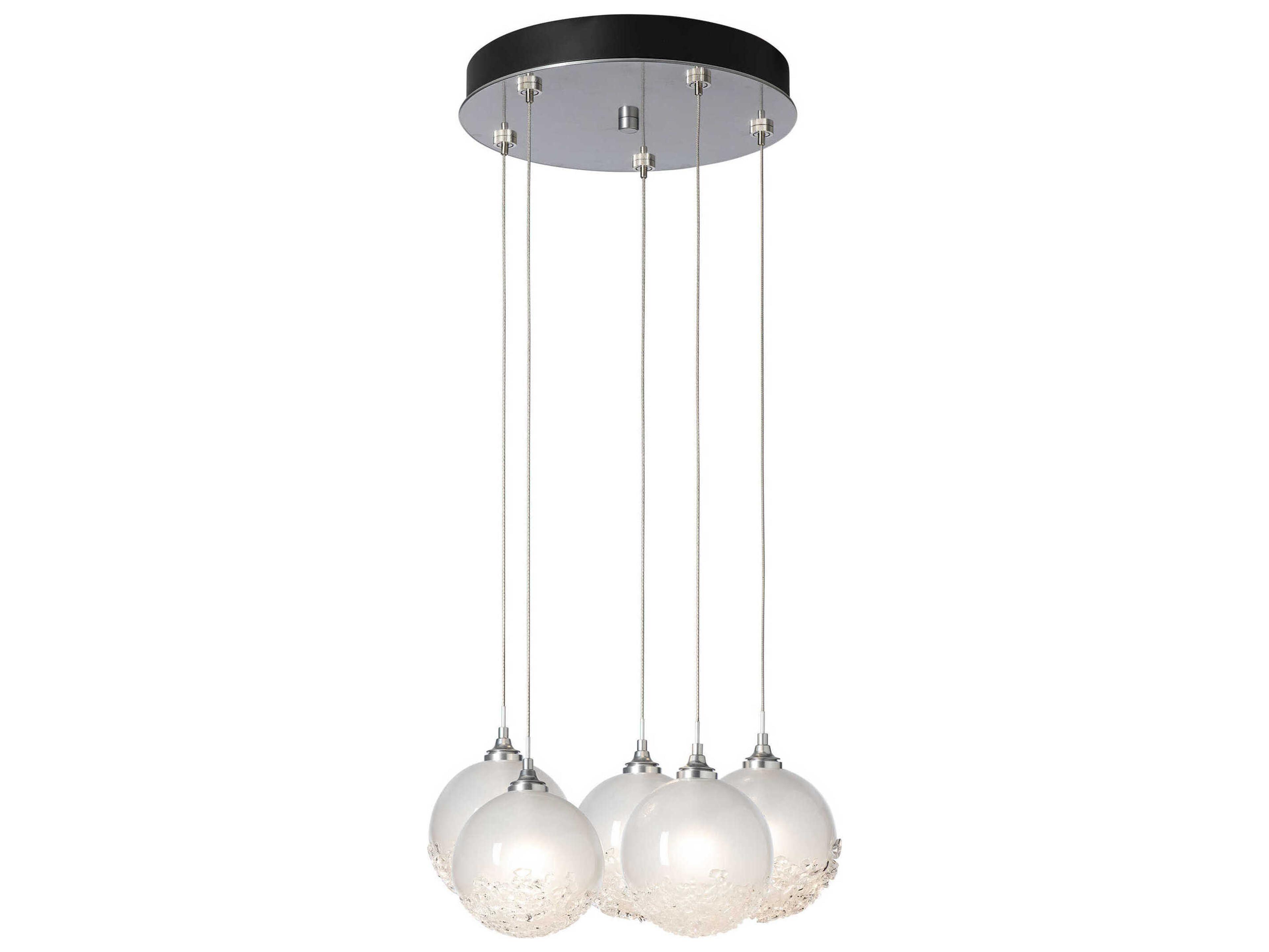 Hubbardton Forge Fritz 5-Light Glass LED Globe Pendant