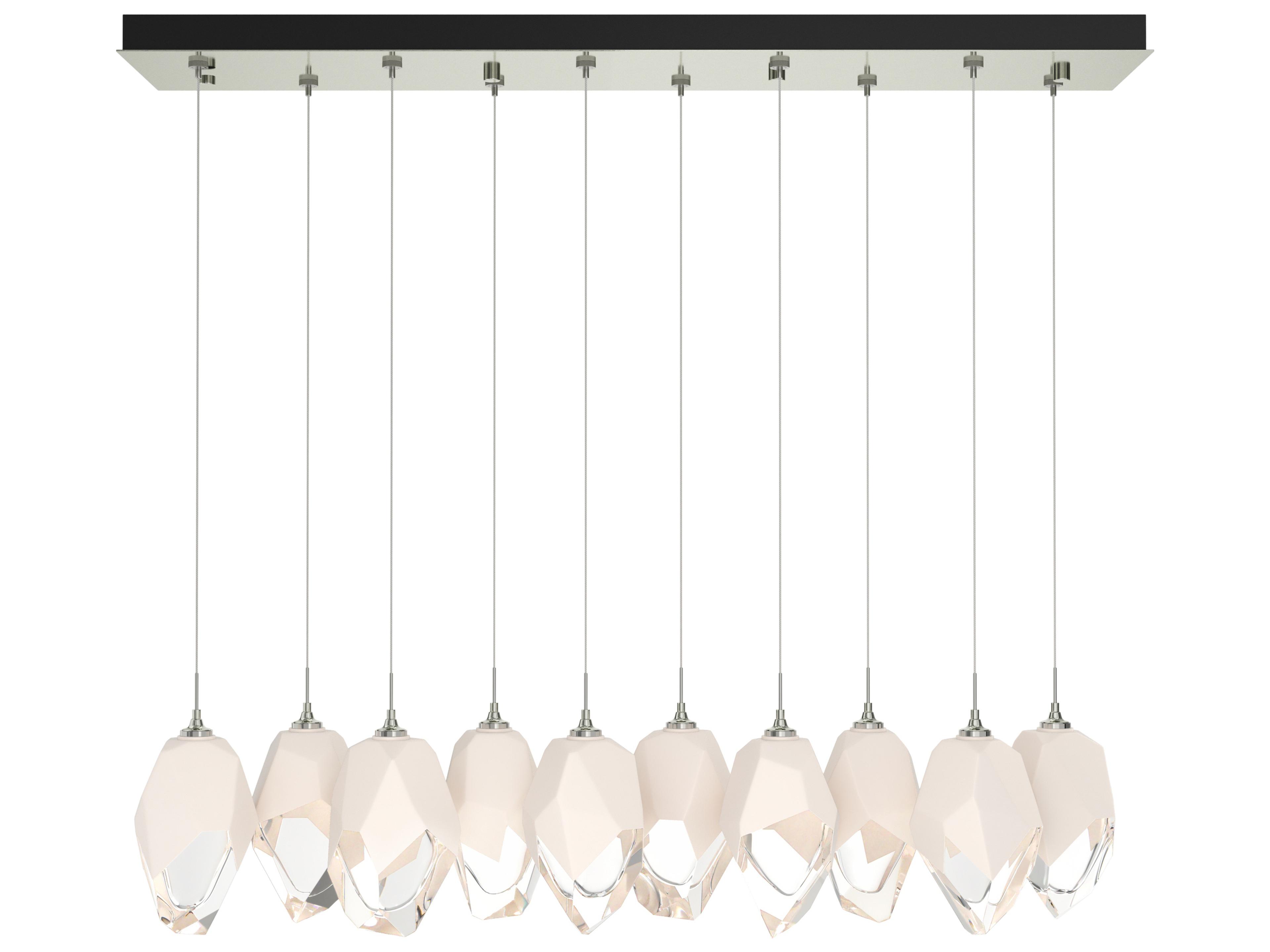 Chrysalis 10-Light Rectangular Pendant Modern LED Fixture