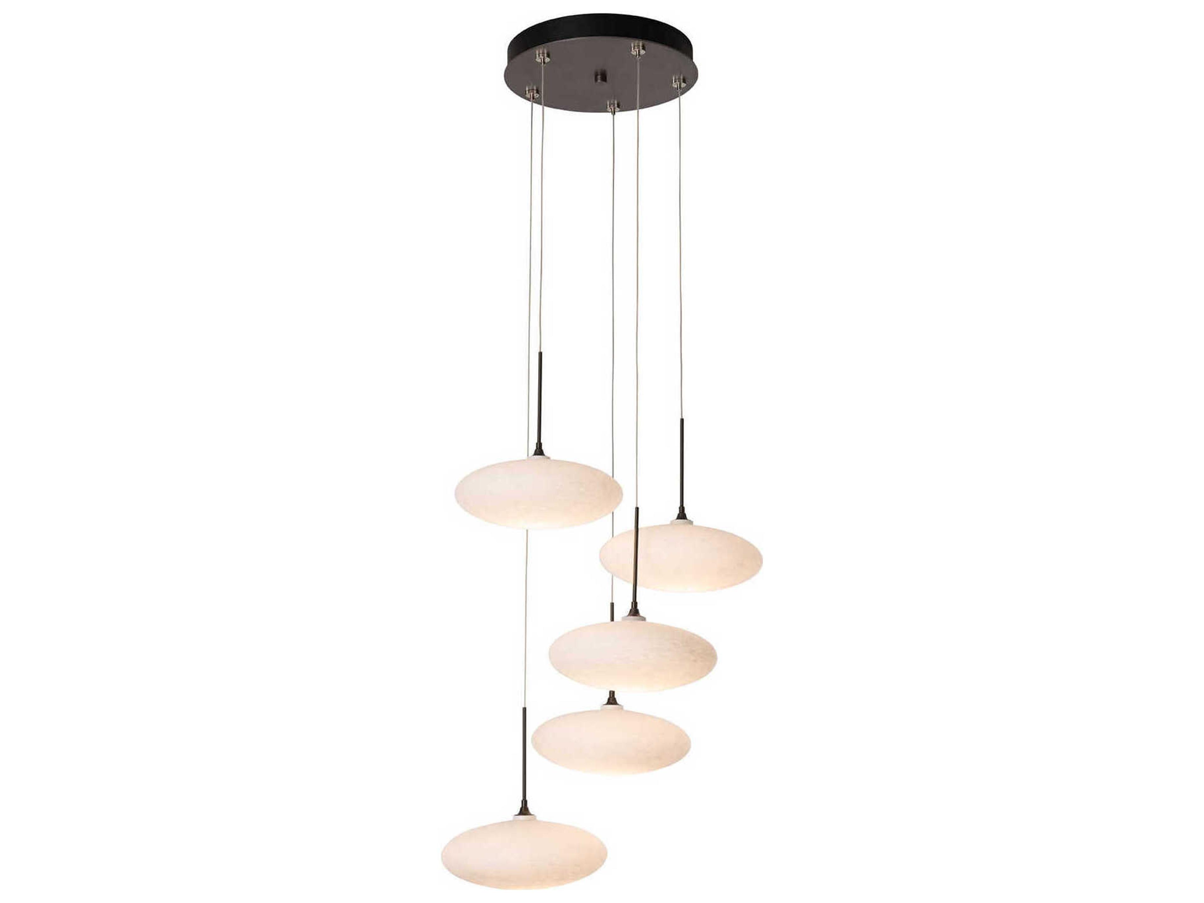 Hubbardton Forge Clouds 5-Light Pendant