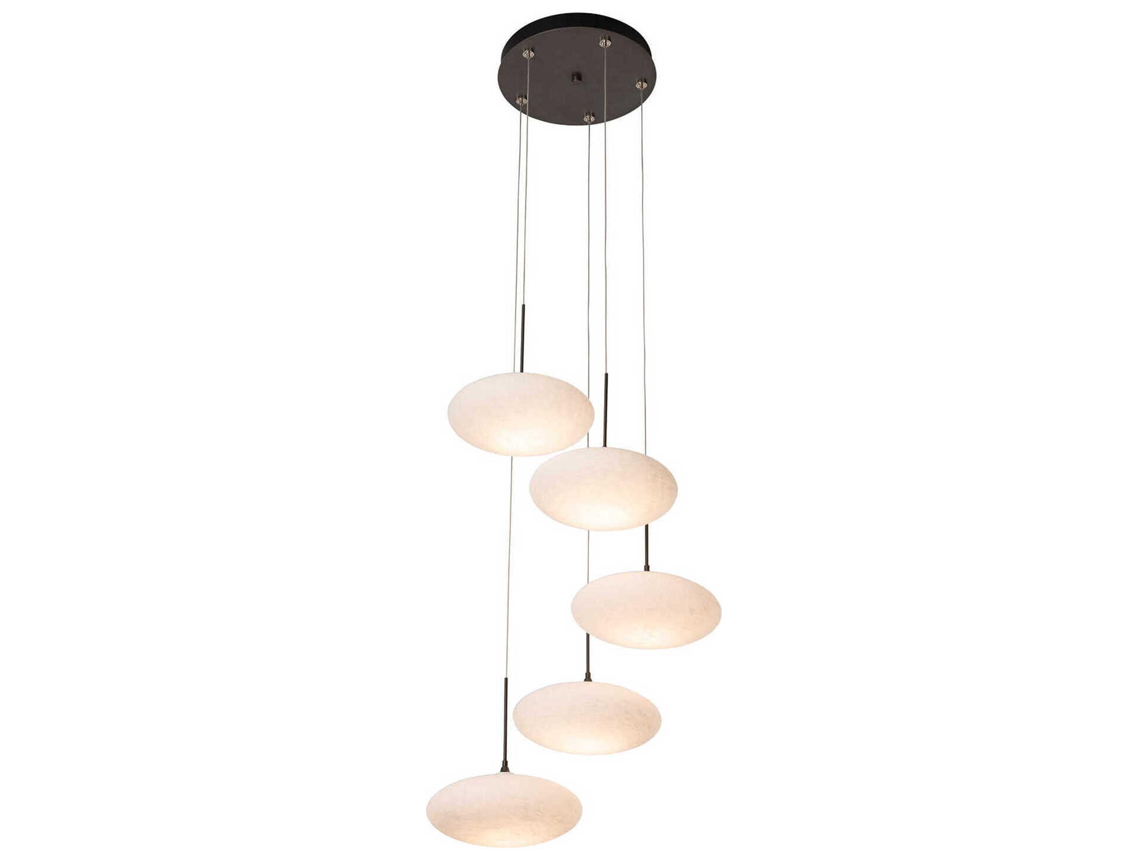 Hubbardton Forge Clouds 5-Light Pendant
