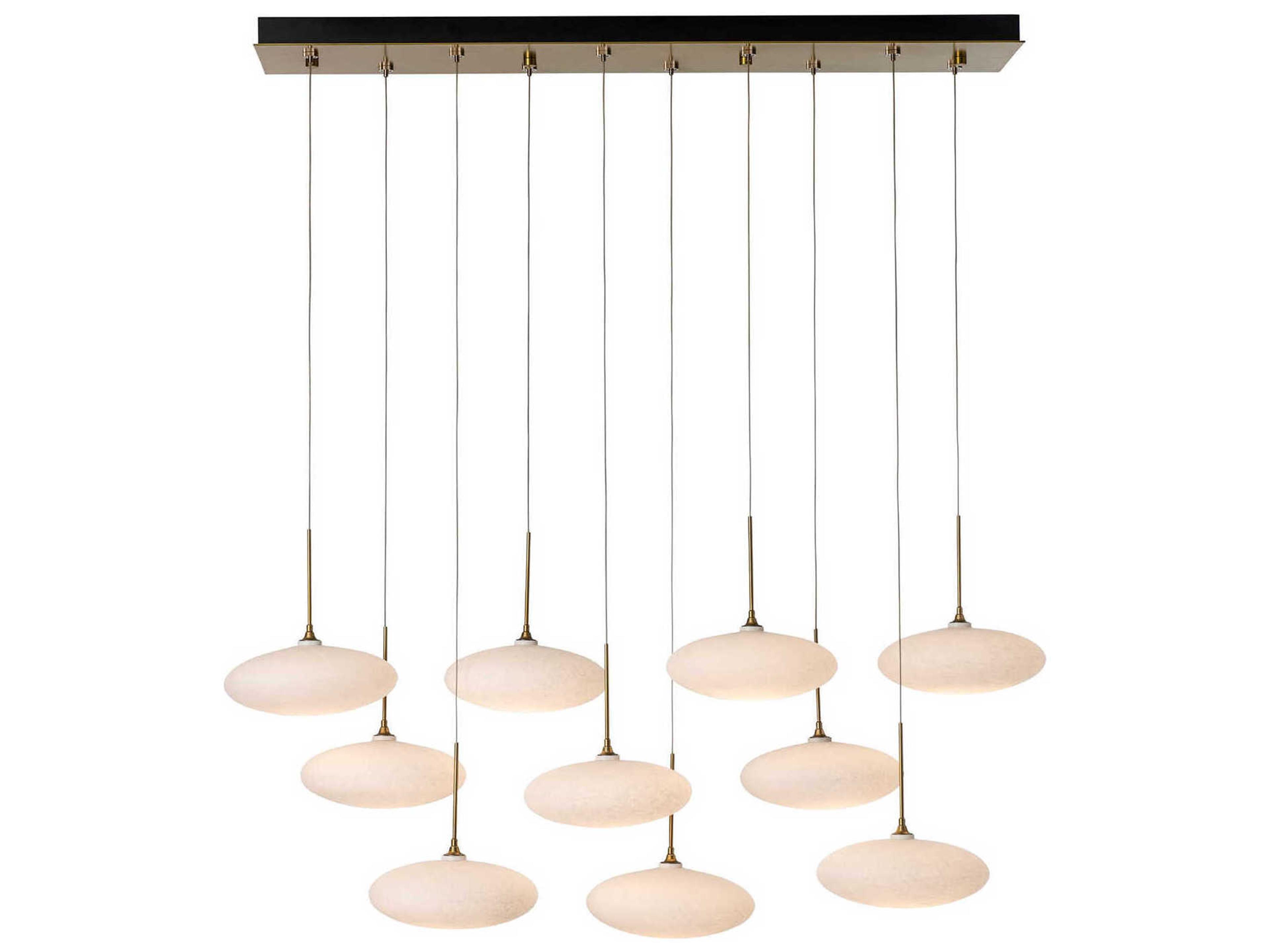 Hubbardton Forge Clouds 10-Light Island Pendant