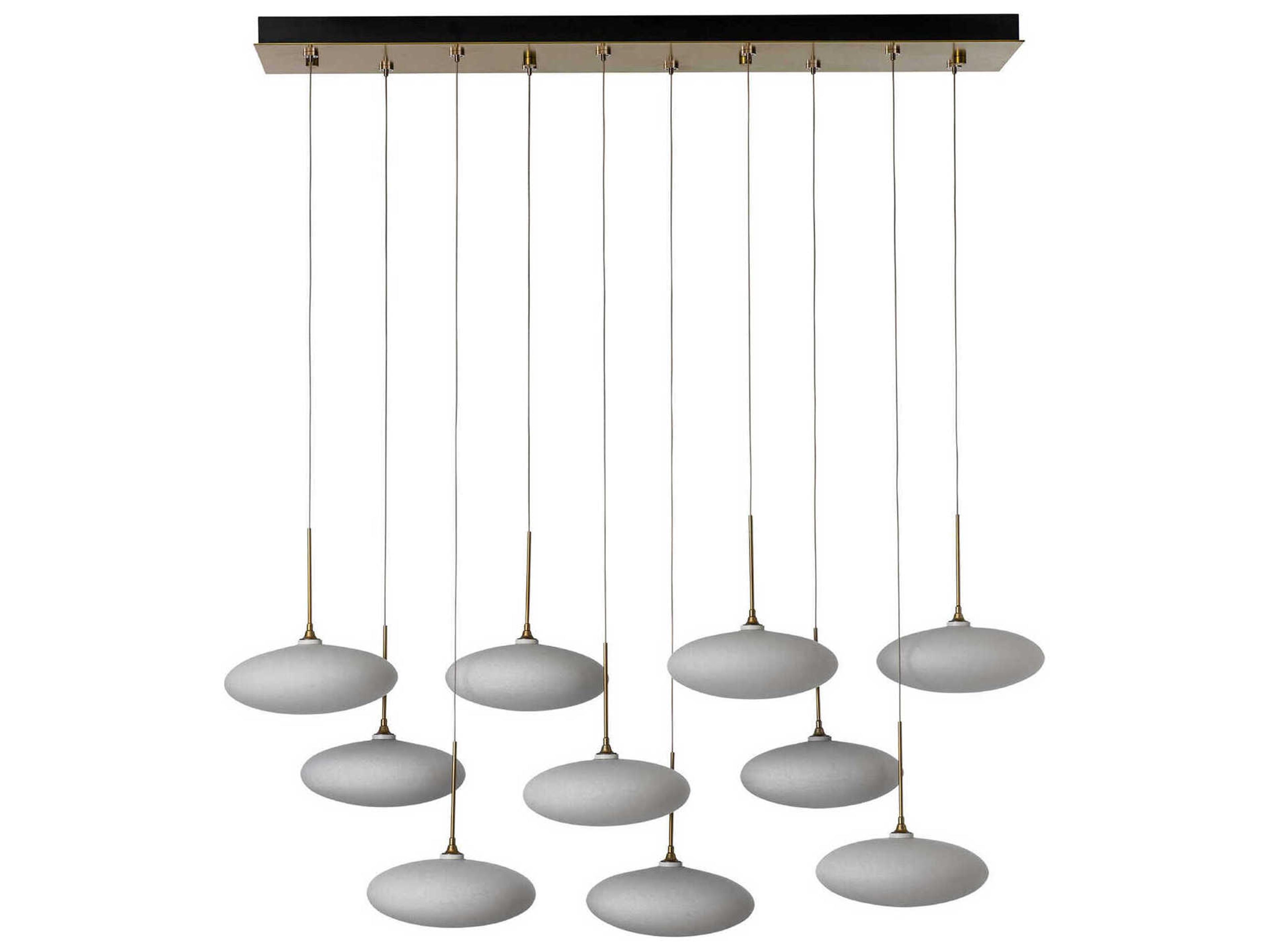 Hubbardton Forge Clouds 10-Light Island Pendant