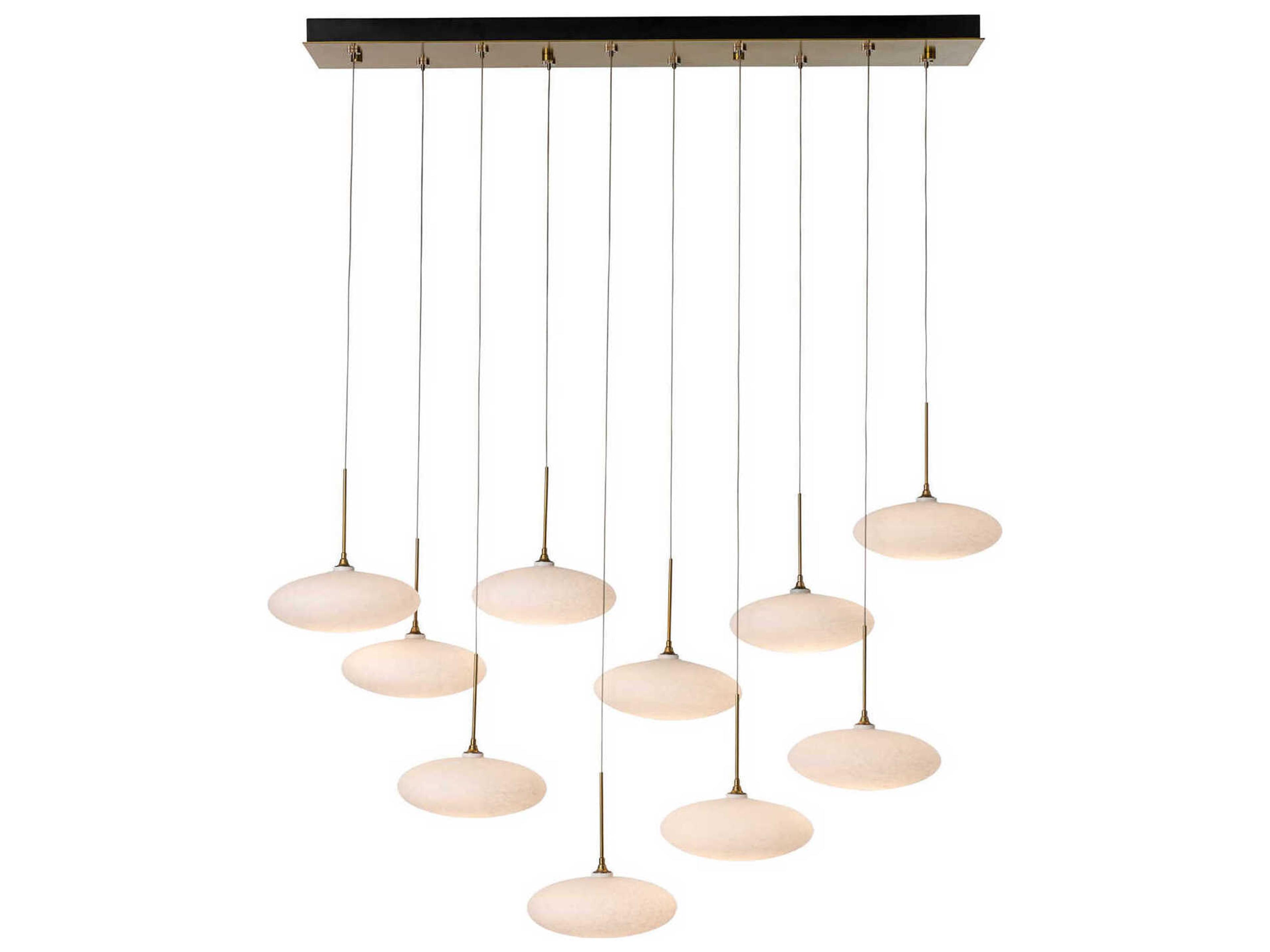 Hubbardton Forge Clouds 10-Light Island Pendant