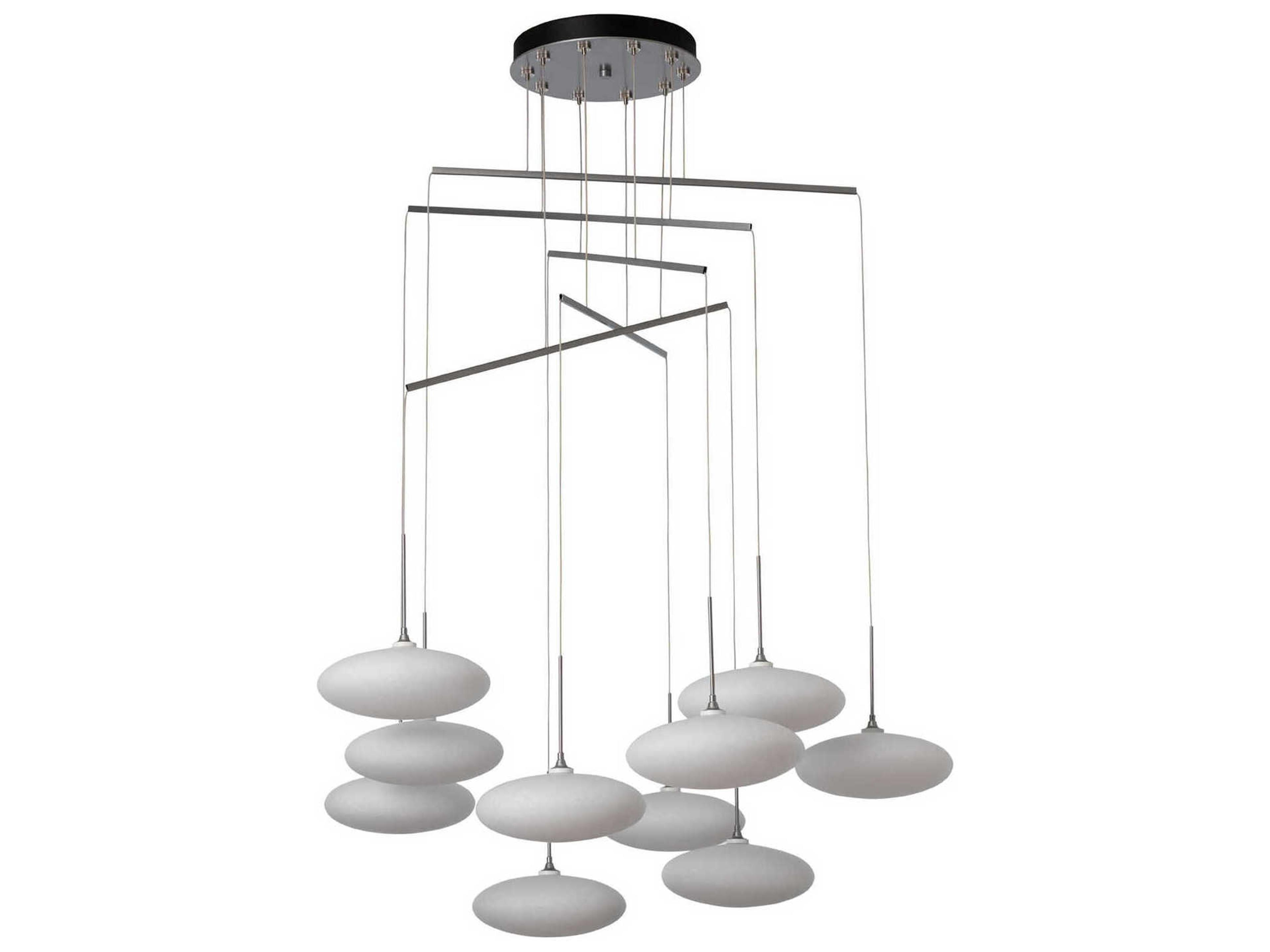 Hubbardton Forge Clouds 10-Light Pendant