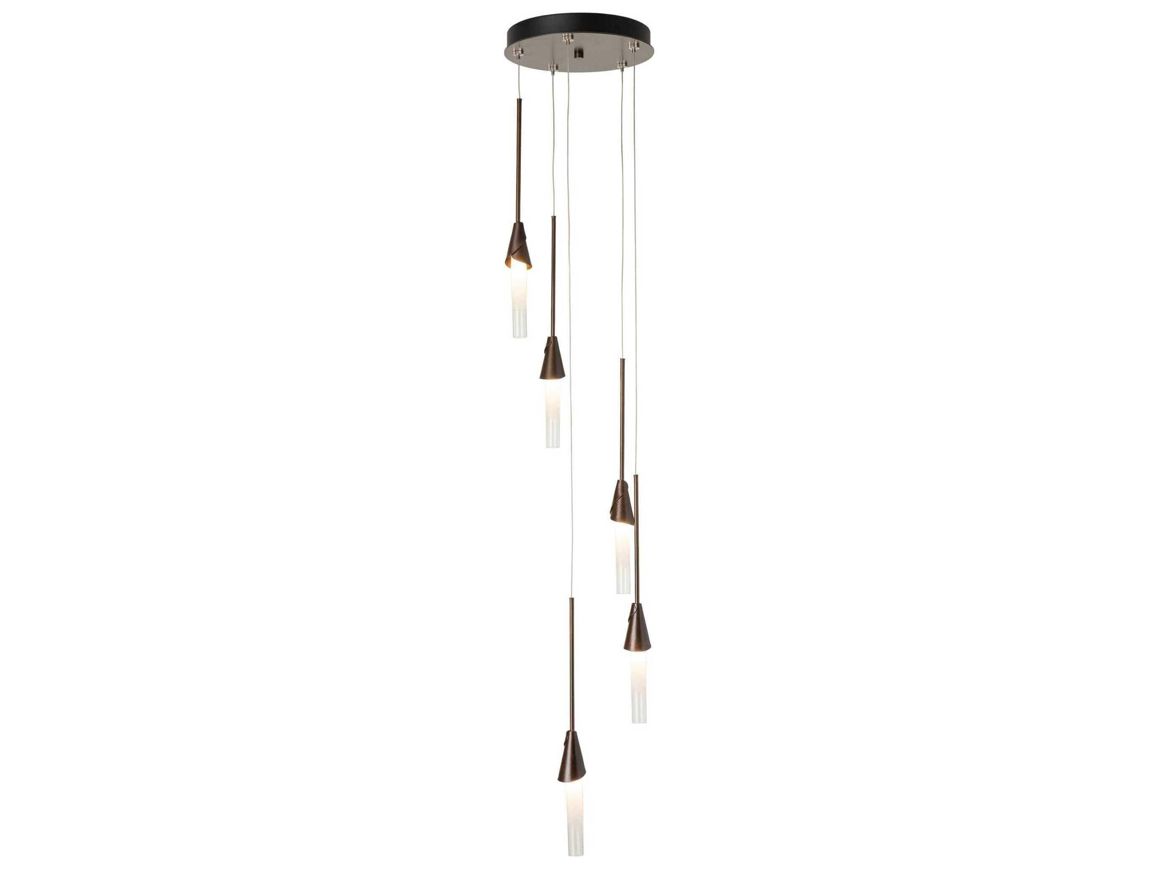 Hubbardton Forge Lilium 5-Light Cylinder Mini Pendant