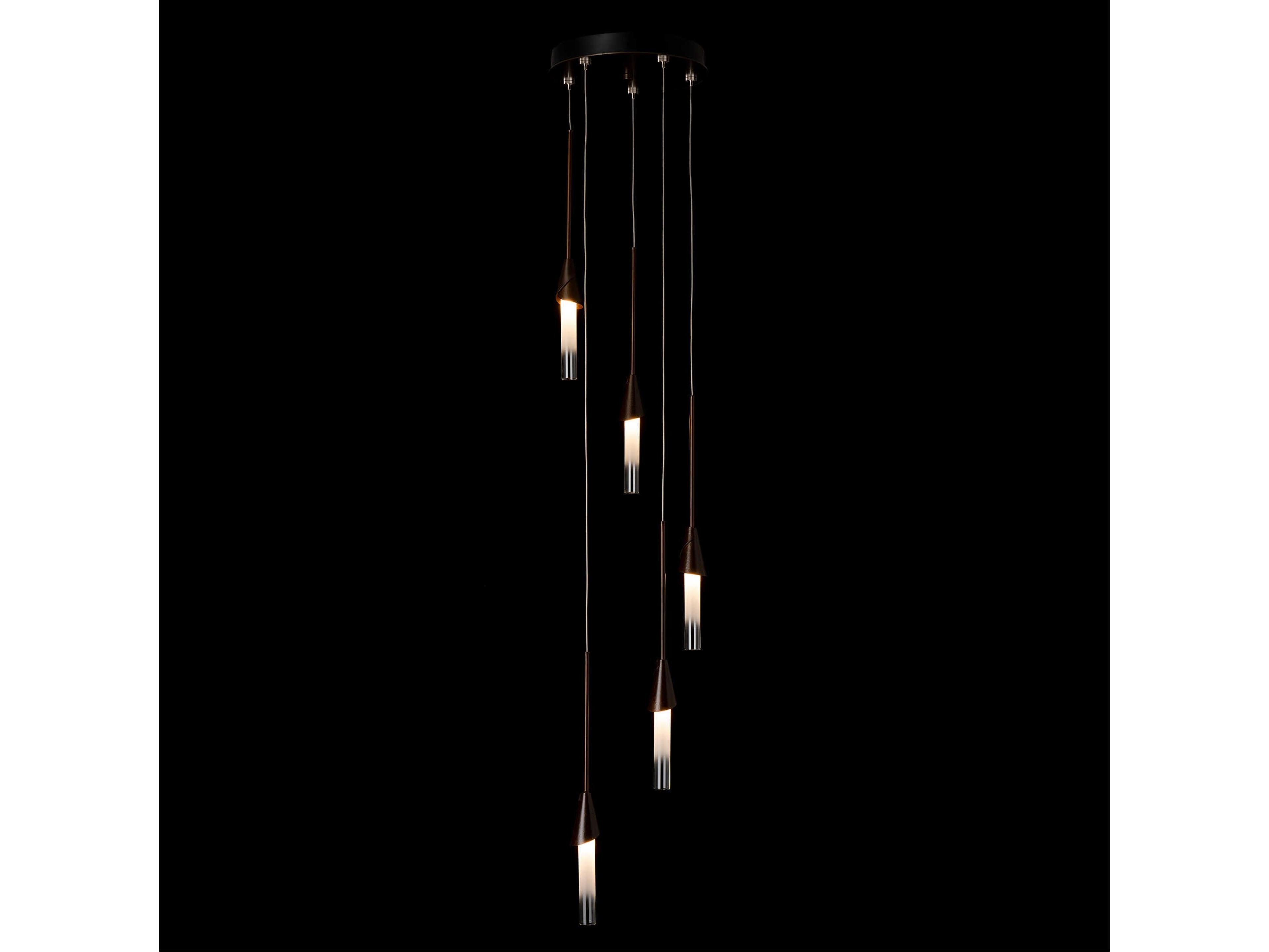 Hubbardton Forge Lilium 5-Light Cylinder Mini Pendant