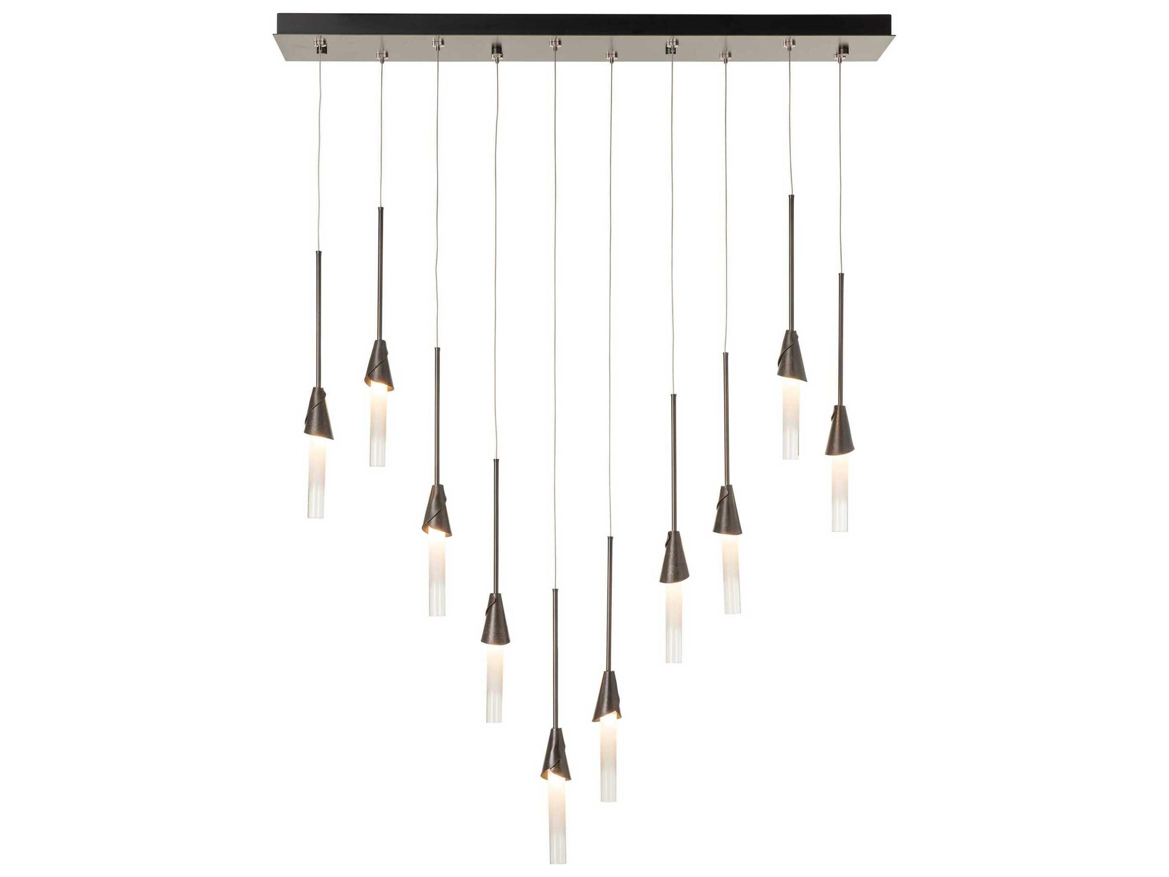 Lilium 10-Light Cylinder Island Pendant