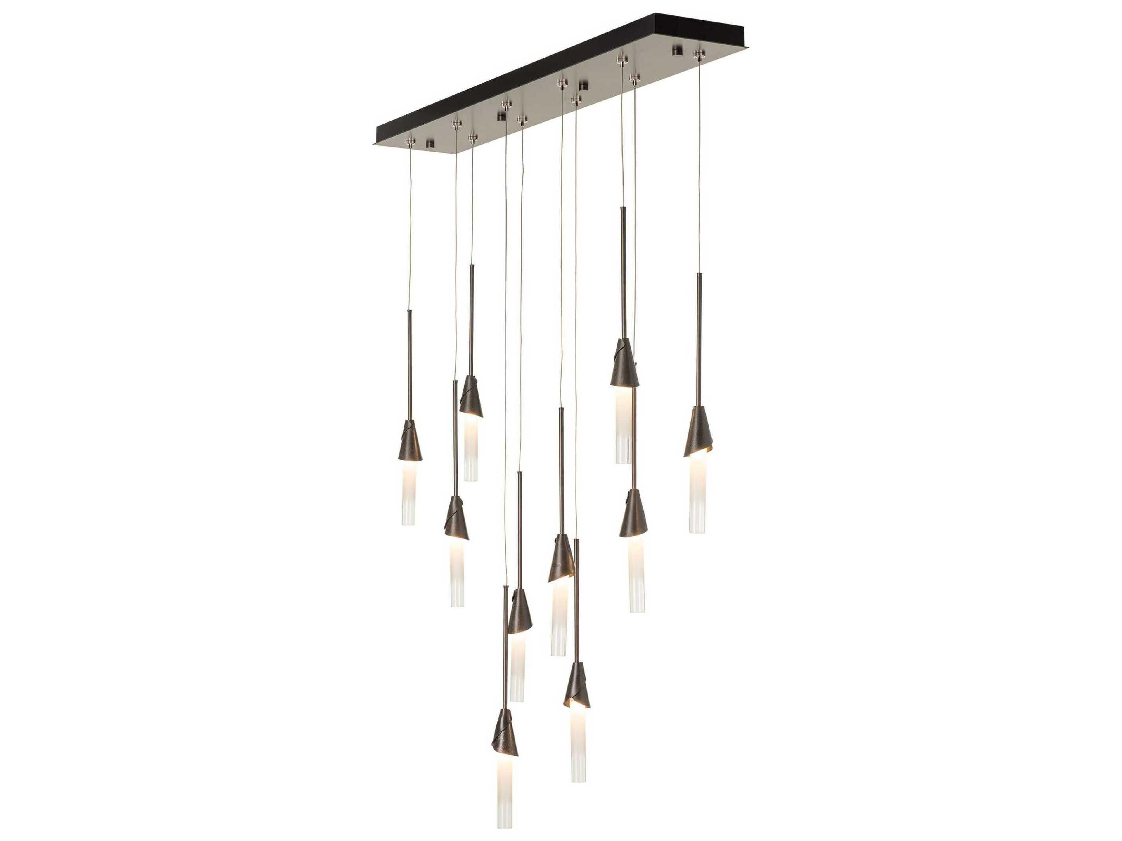Hubbardton Forge Lilium 10-Light Cylinder Island Pendant