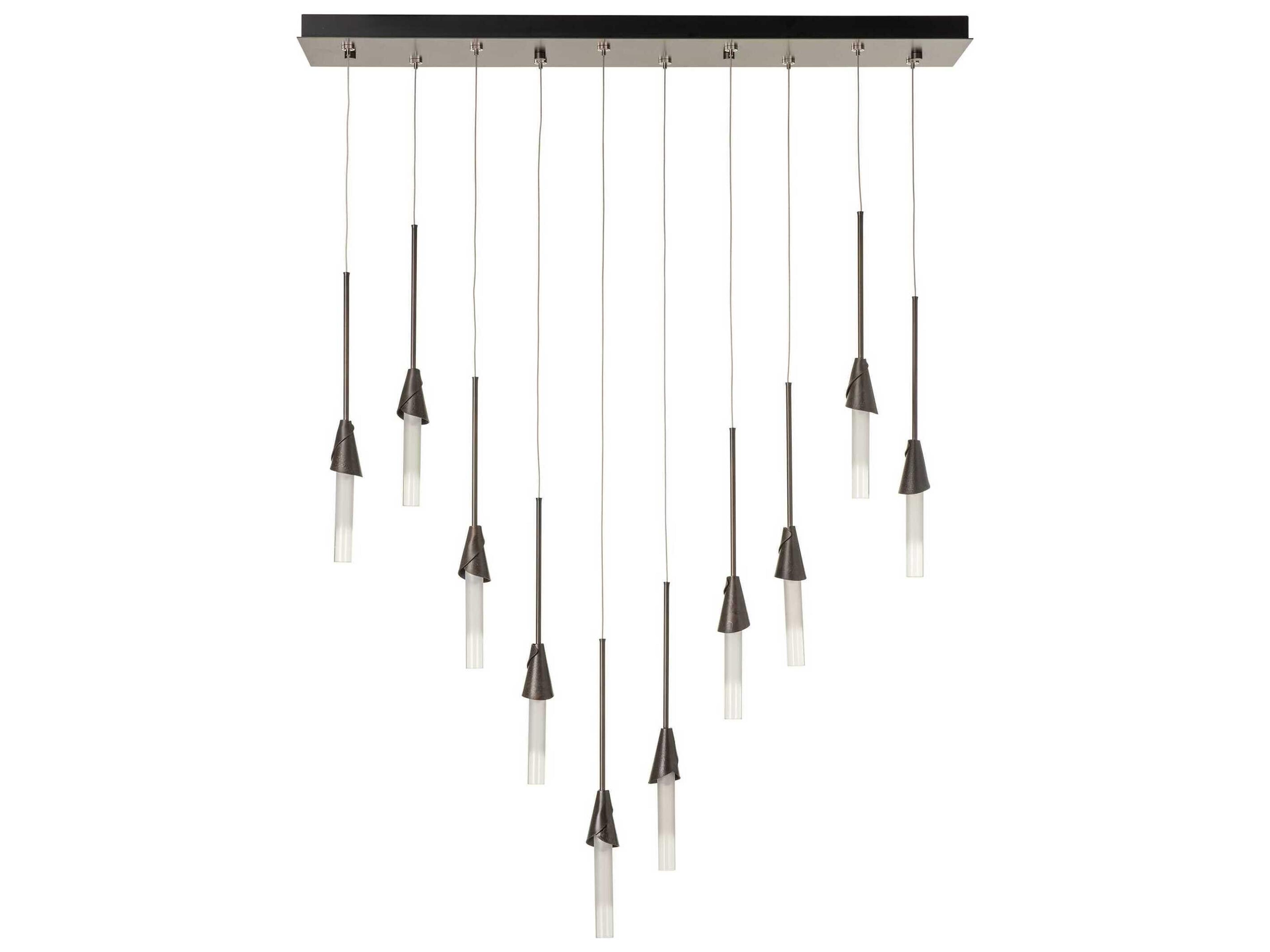 Hubbardton Forge Lilium 10-Light Cylinder Island Pendant