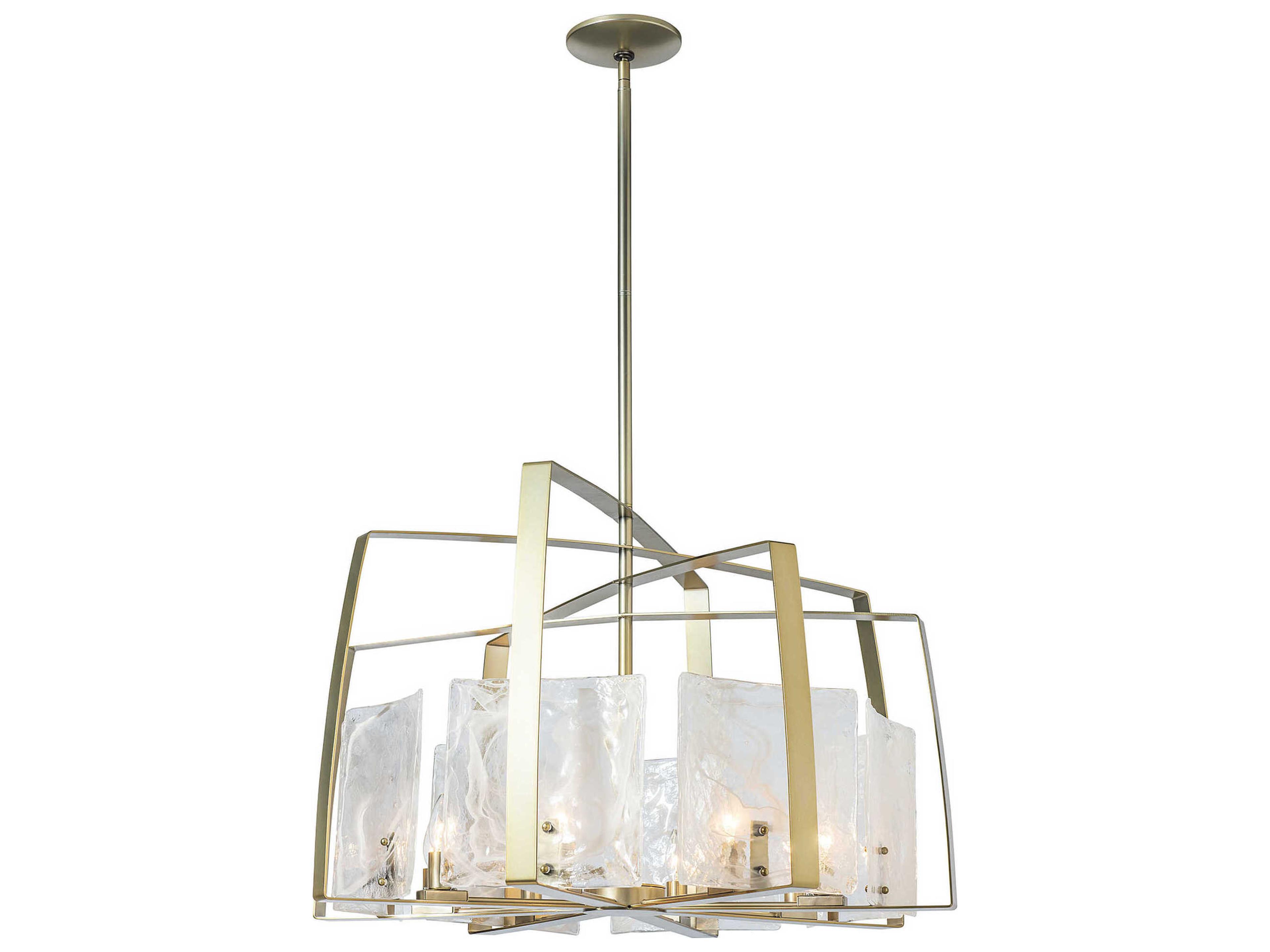 Hubbardton Forge Arc 8-Light Glass Pendant