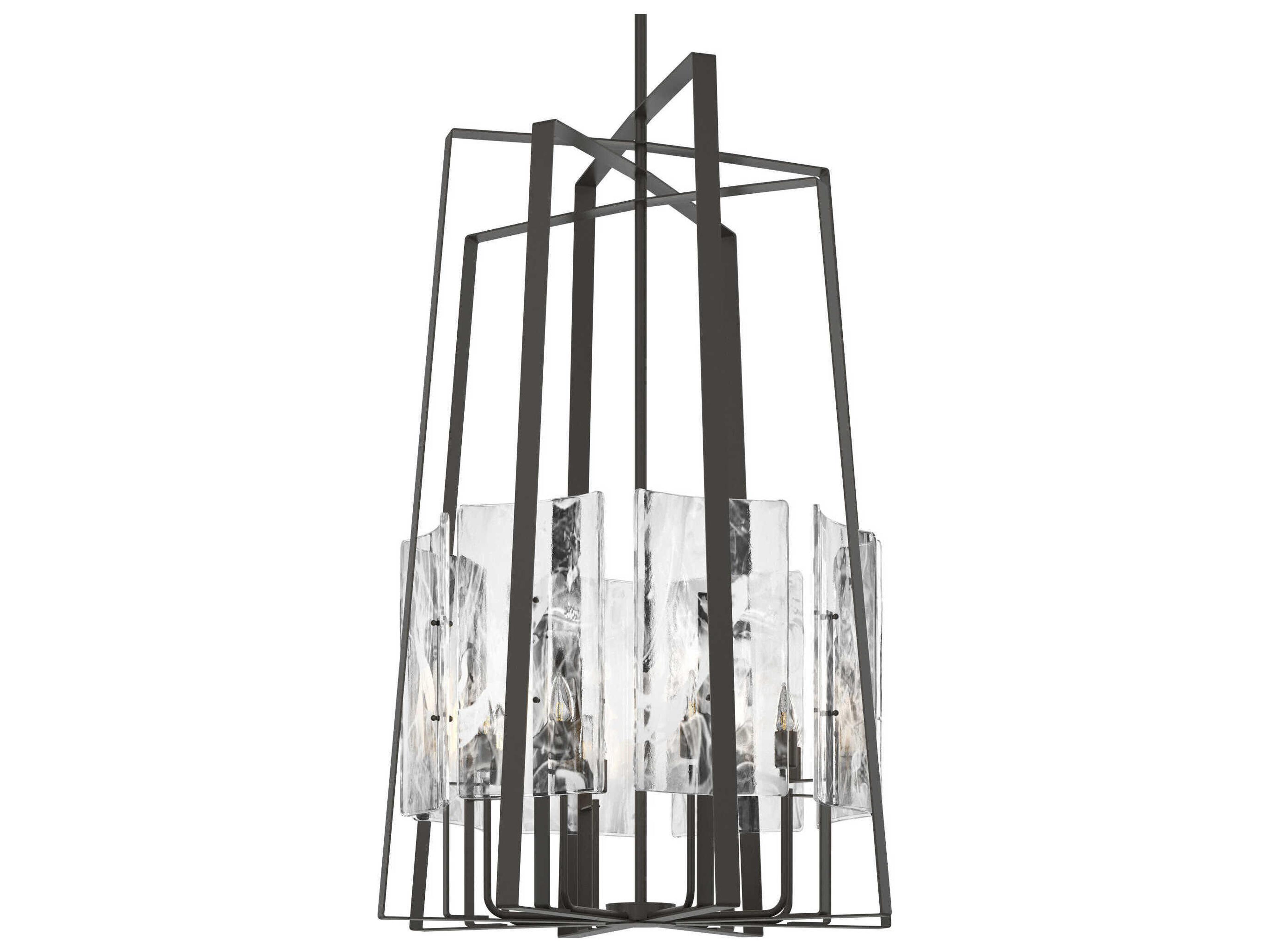 Hubbardton Forge Arc 8-Light Glass Geometric Pendant