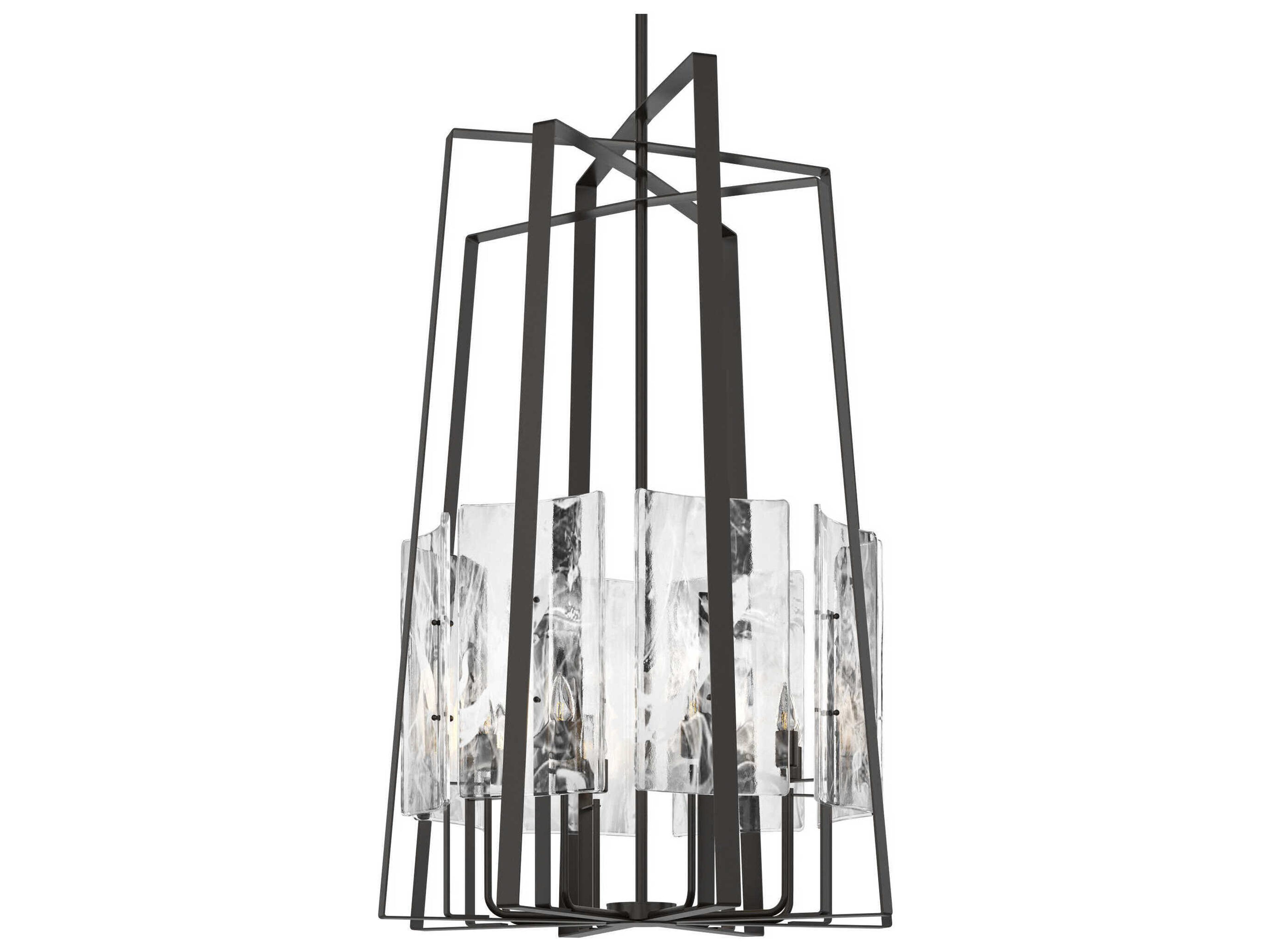 Hubbardton Forge Arc 8-Light Glass Geometric Pendant