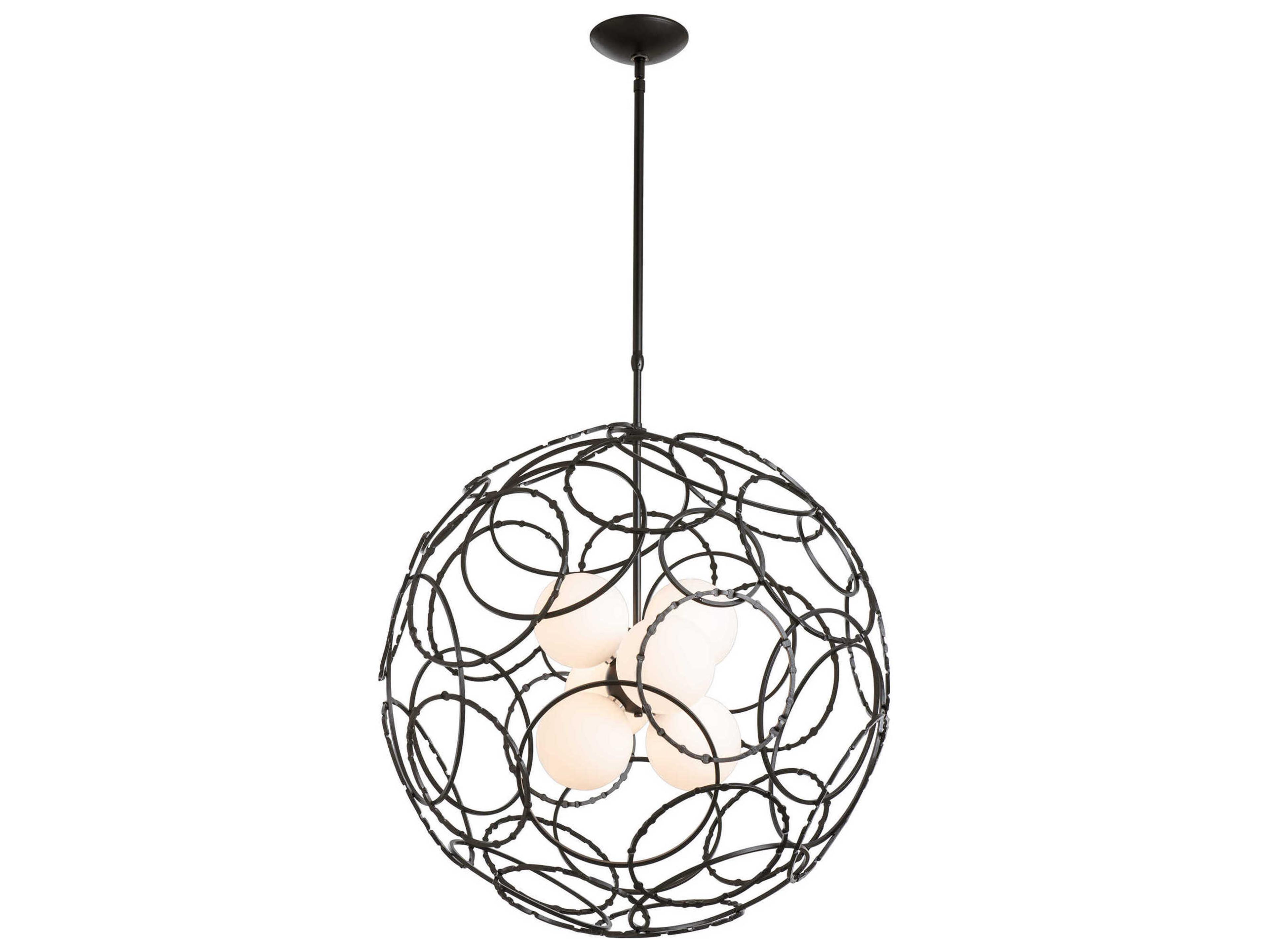 Hubbardton Forge Olympus 6-Light Glass Globe Pendant