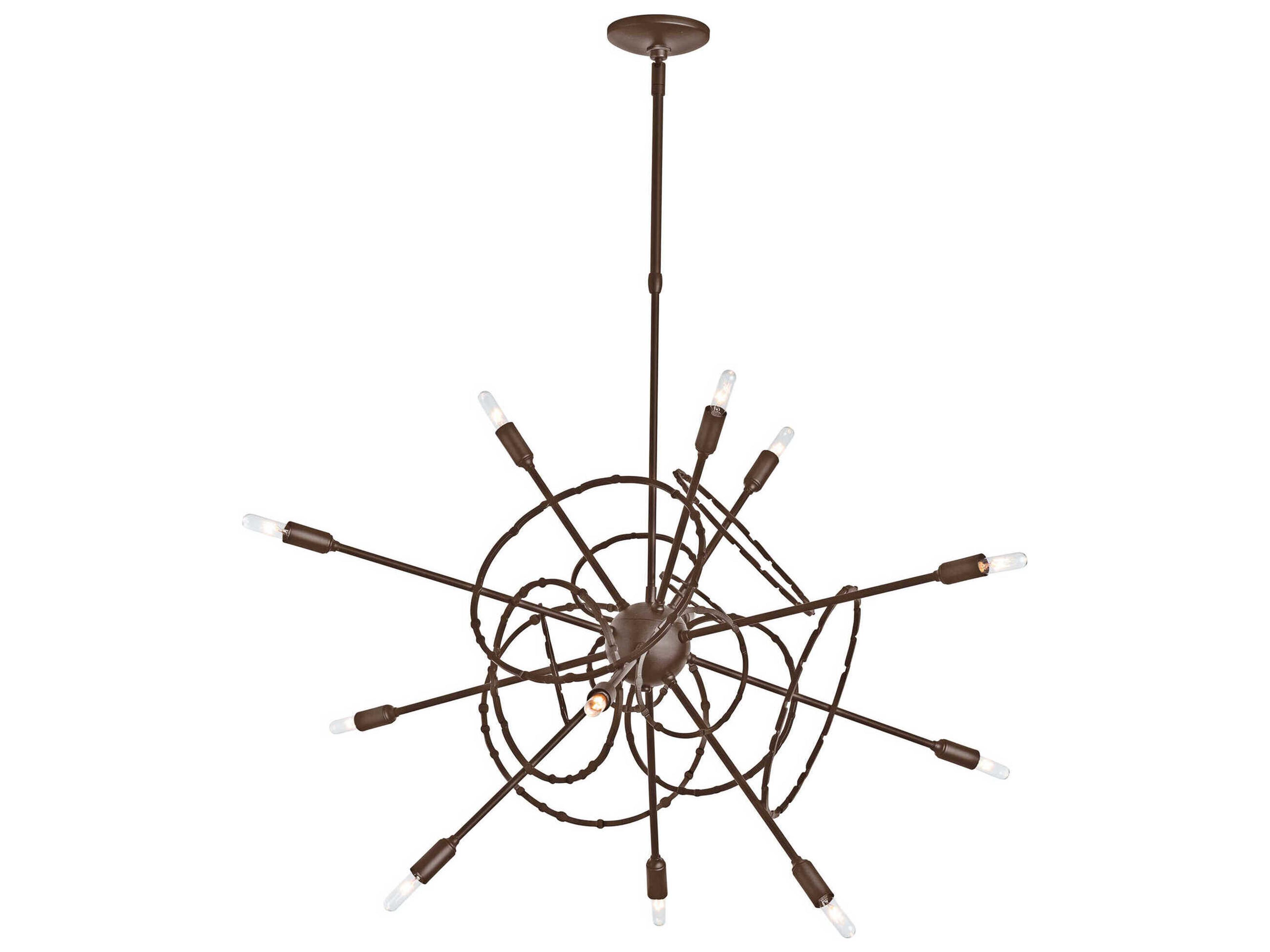 Hubbardton Forge Olympus 12-Light Sputnik Pendant
