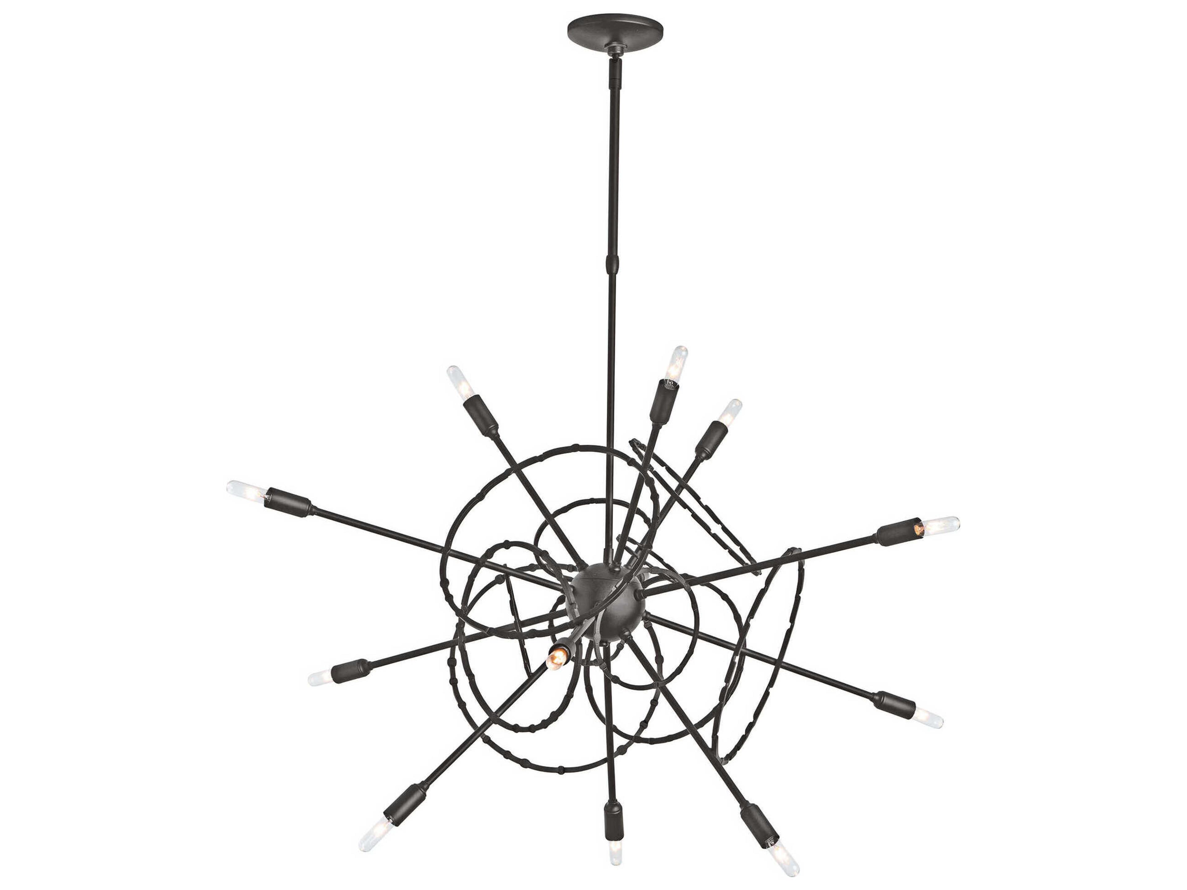 Hubbardton Forge Olympus 12-Light Sputnik Pendant