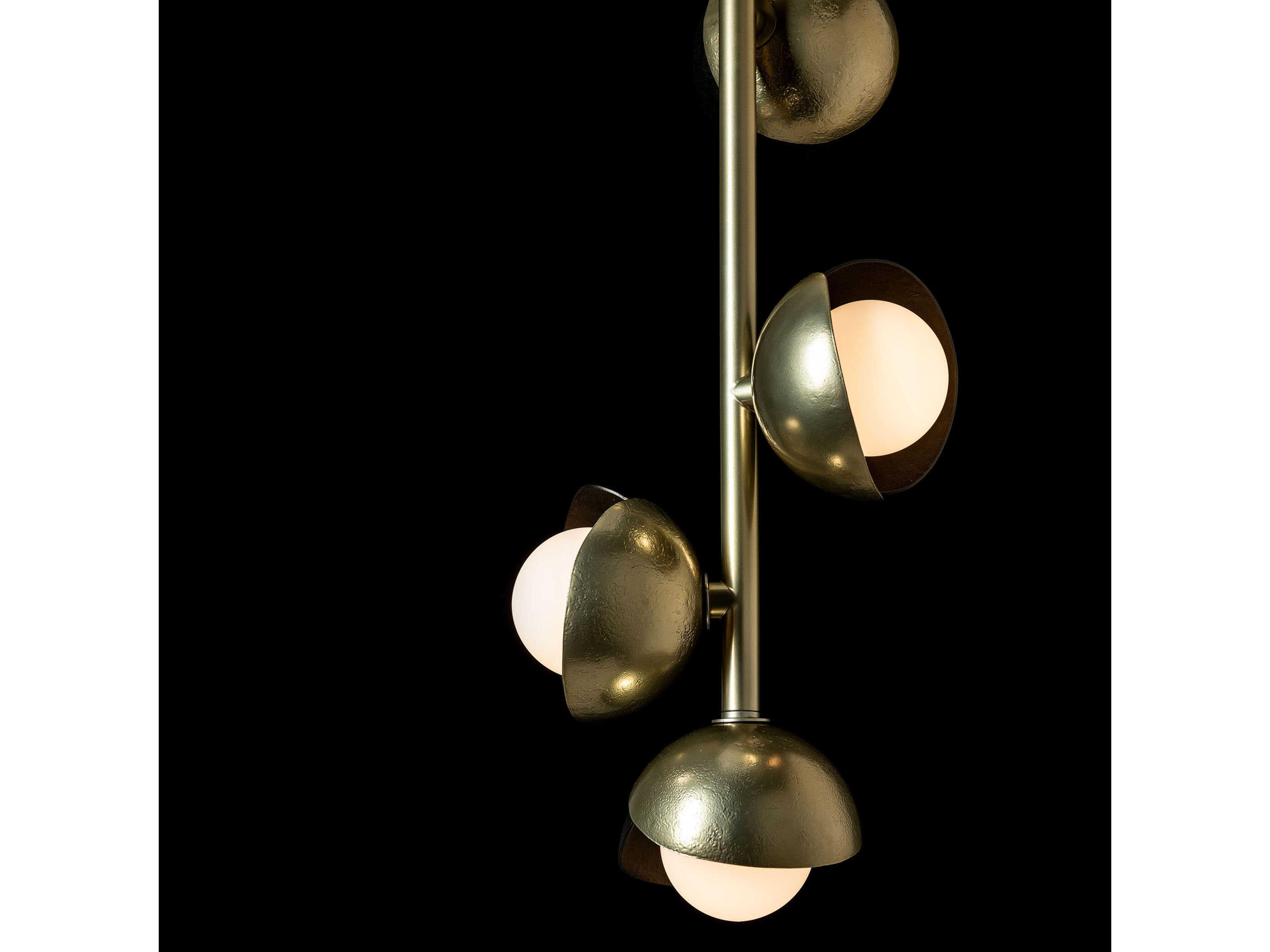 Hubbardton Forge Brooklyn 4-Light Glass LED Globe Mini Pendant