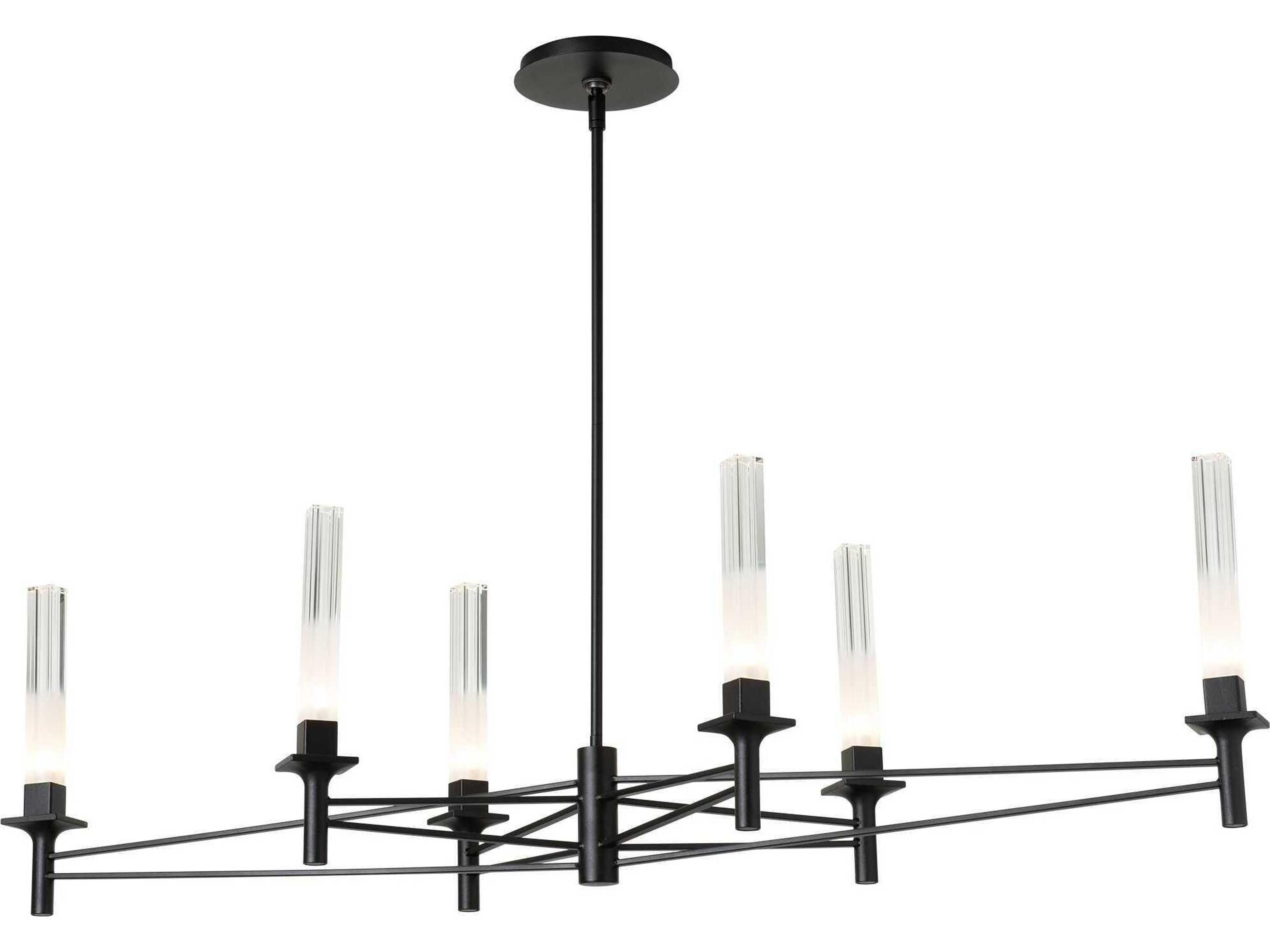 Truss 6-Light Linear Island Pendant