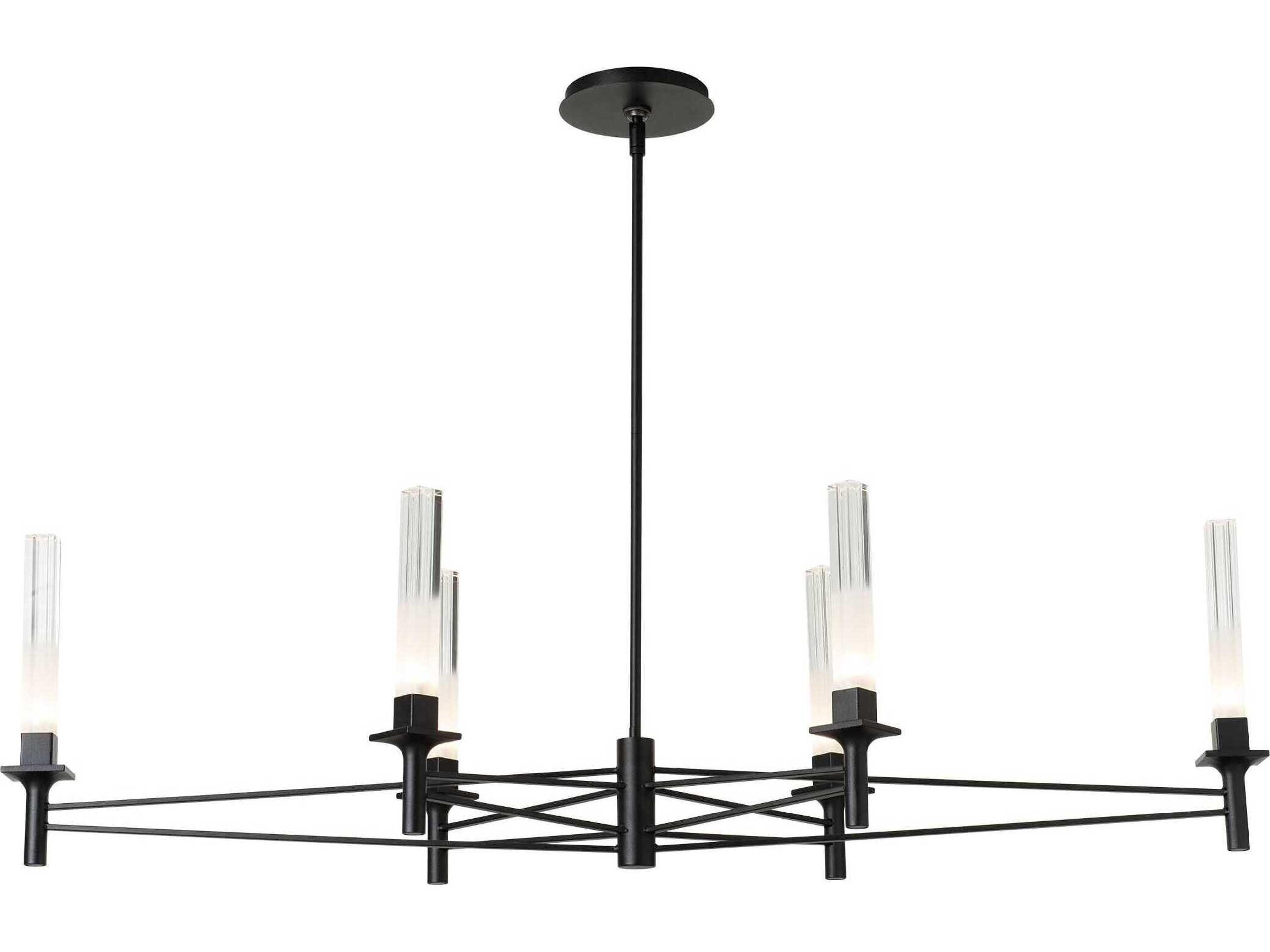 Hubbardton Forge Truss 6-Light Linear Island Pendant