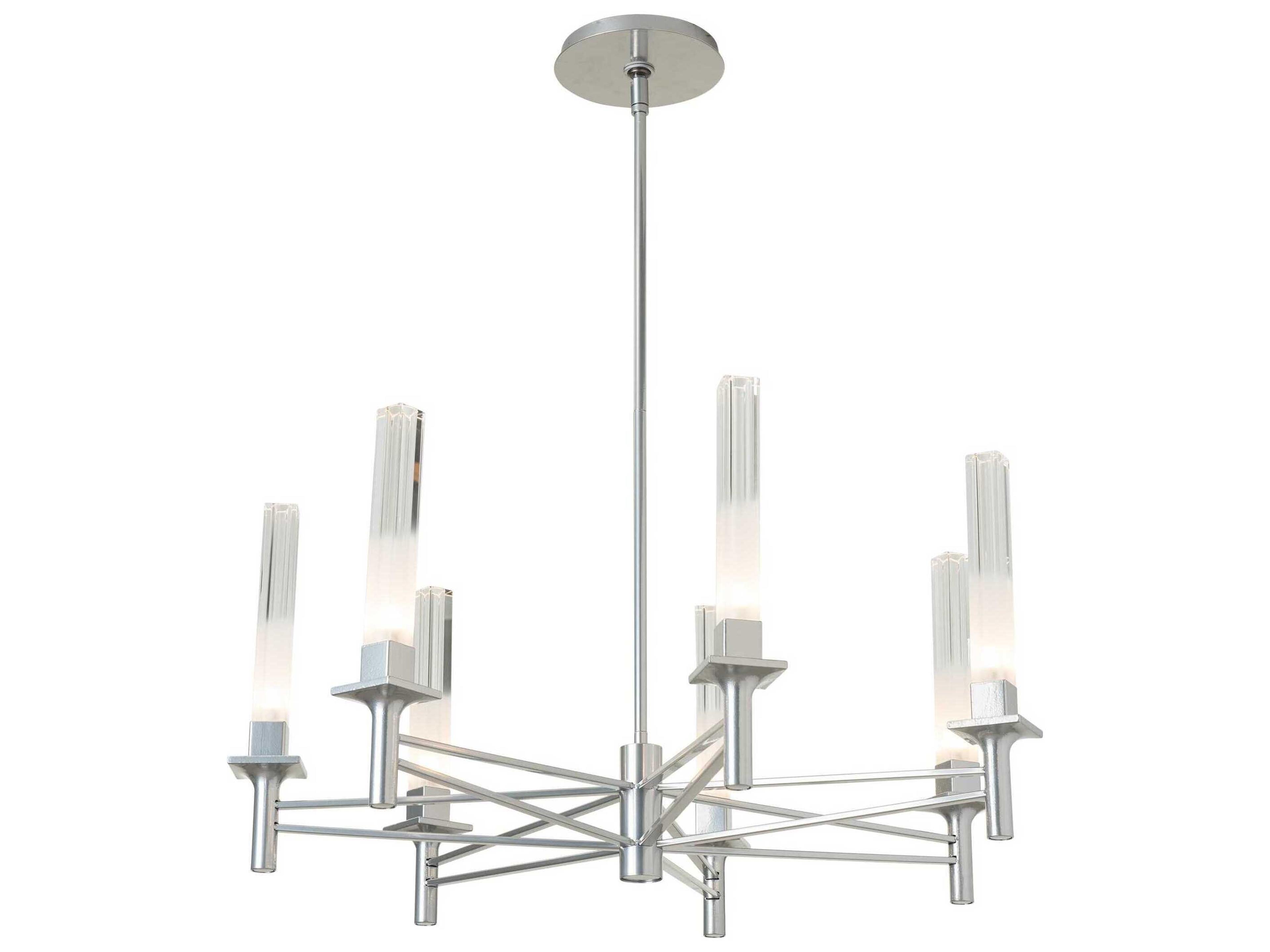 Hubbardton Forge Truss 7-Light Cylinder Chandelier