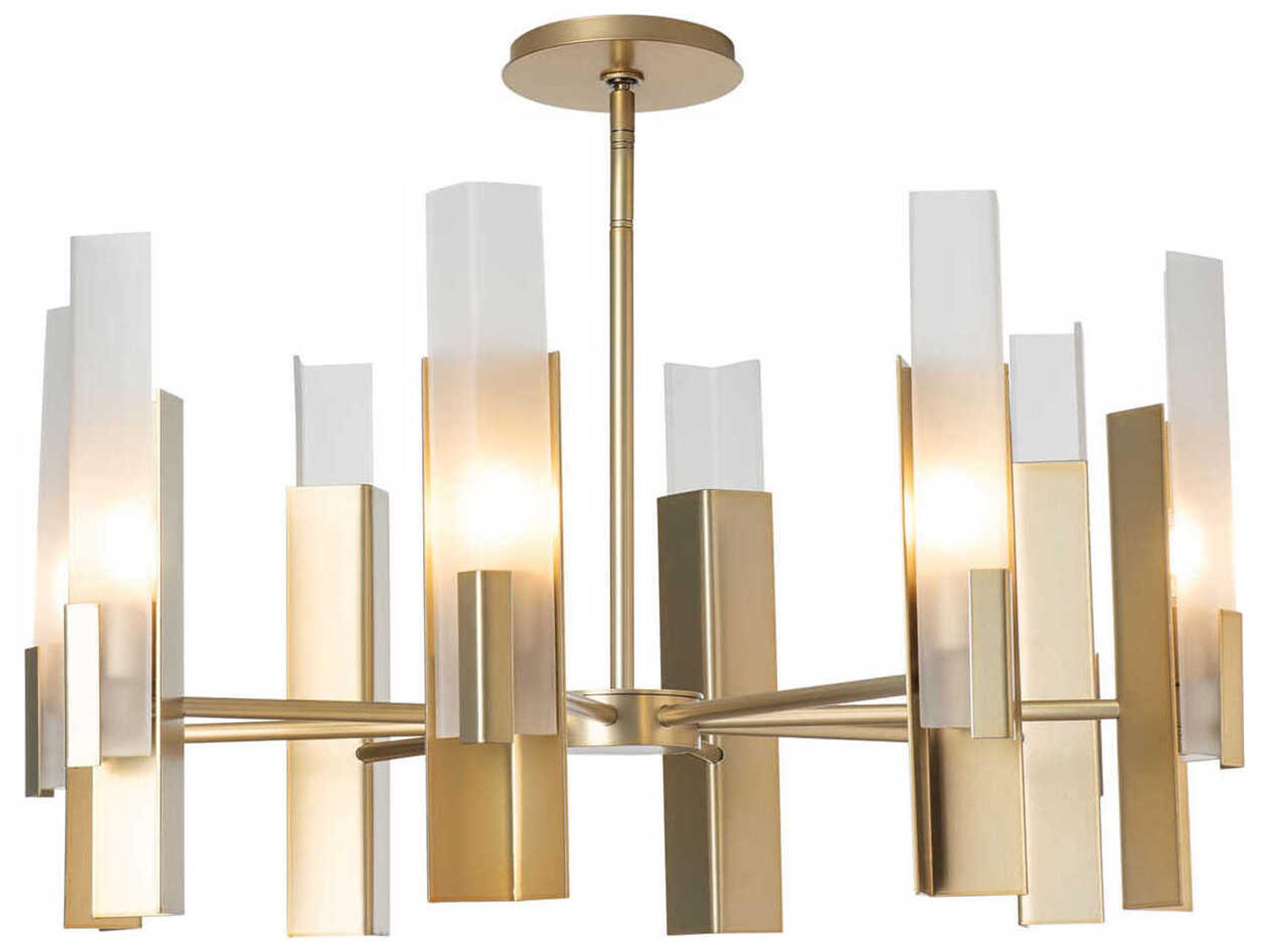 Hubbardton Forge Summit 8-Light Chandelier