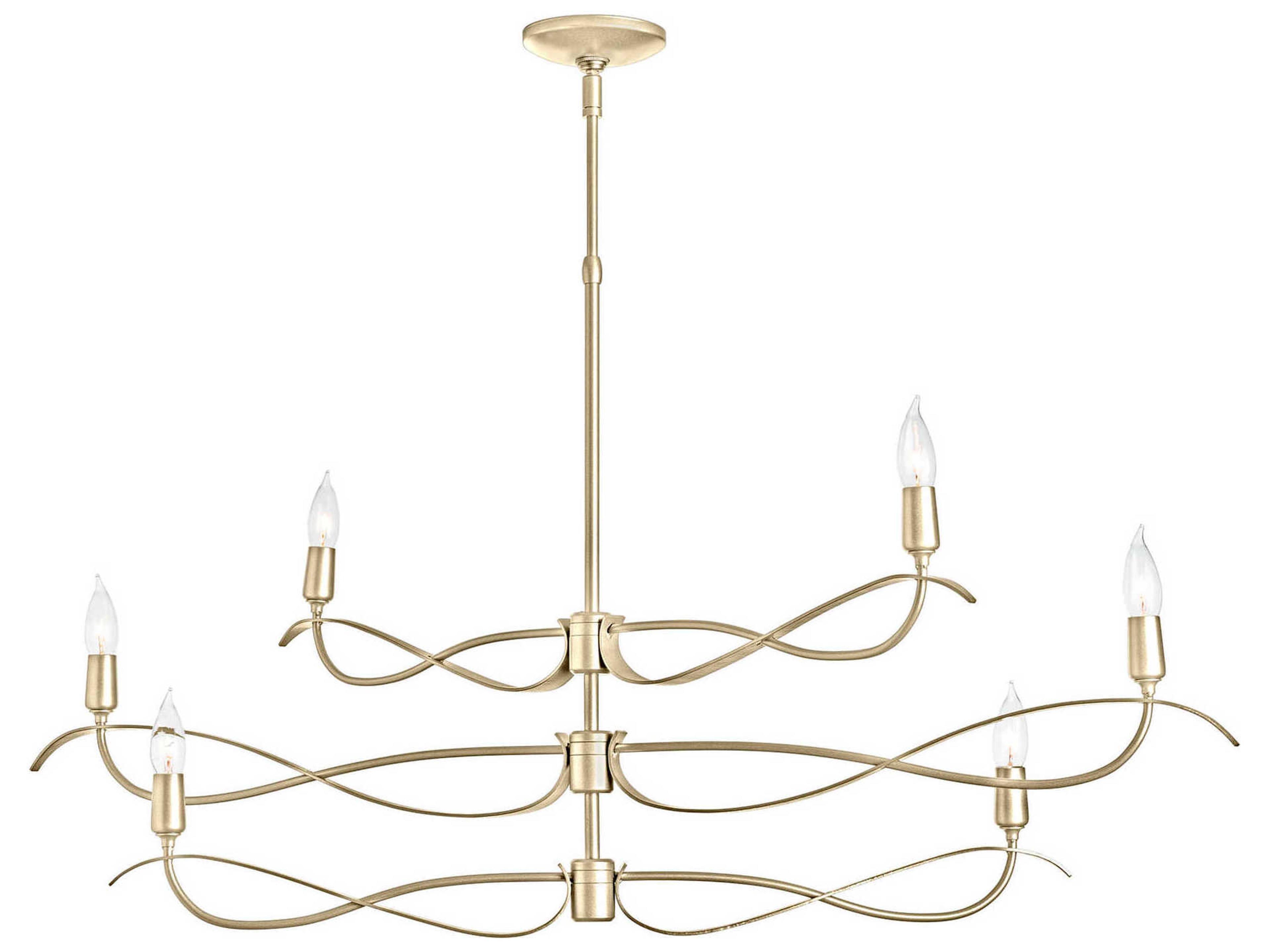 Hubbardton Forge Willow 6-Light Tiered Island Pendant