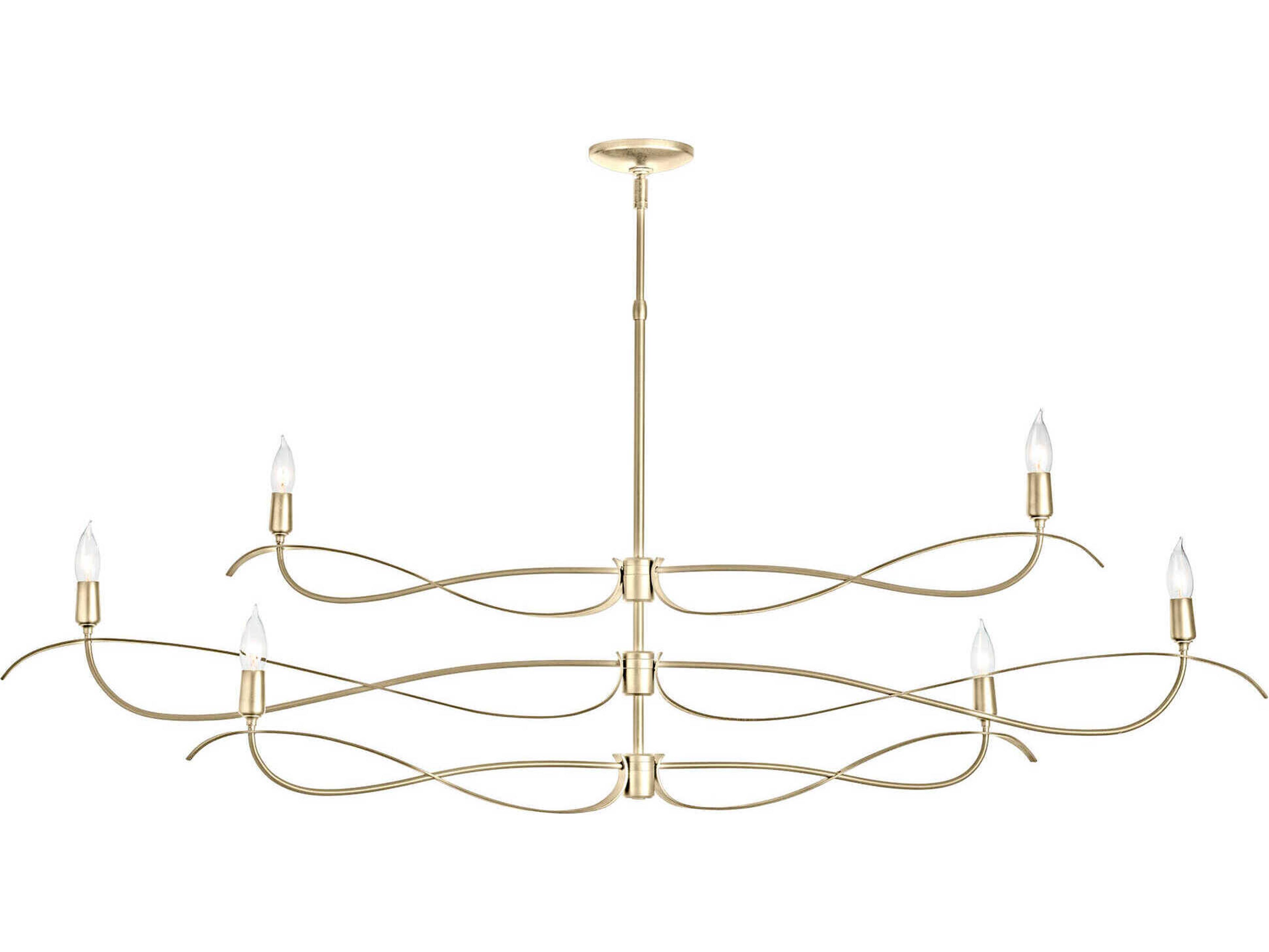 Hubbardton Forge Willow 6-Light Tiered Island Pendant