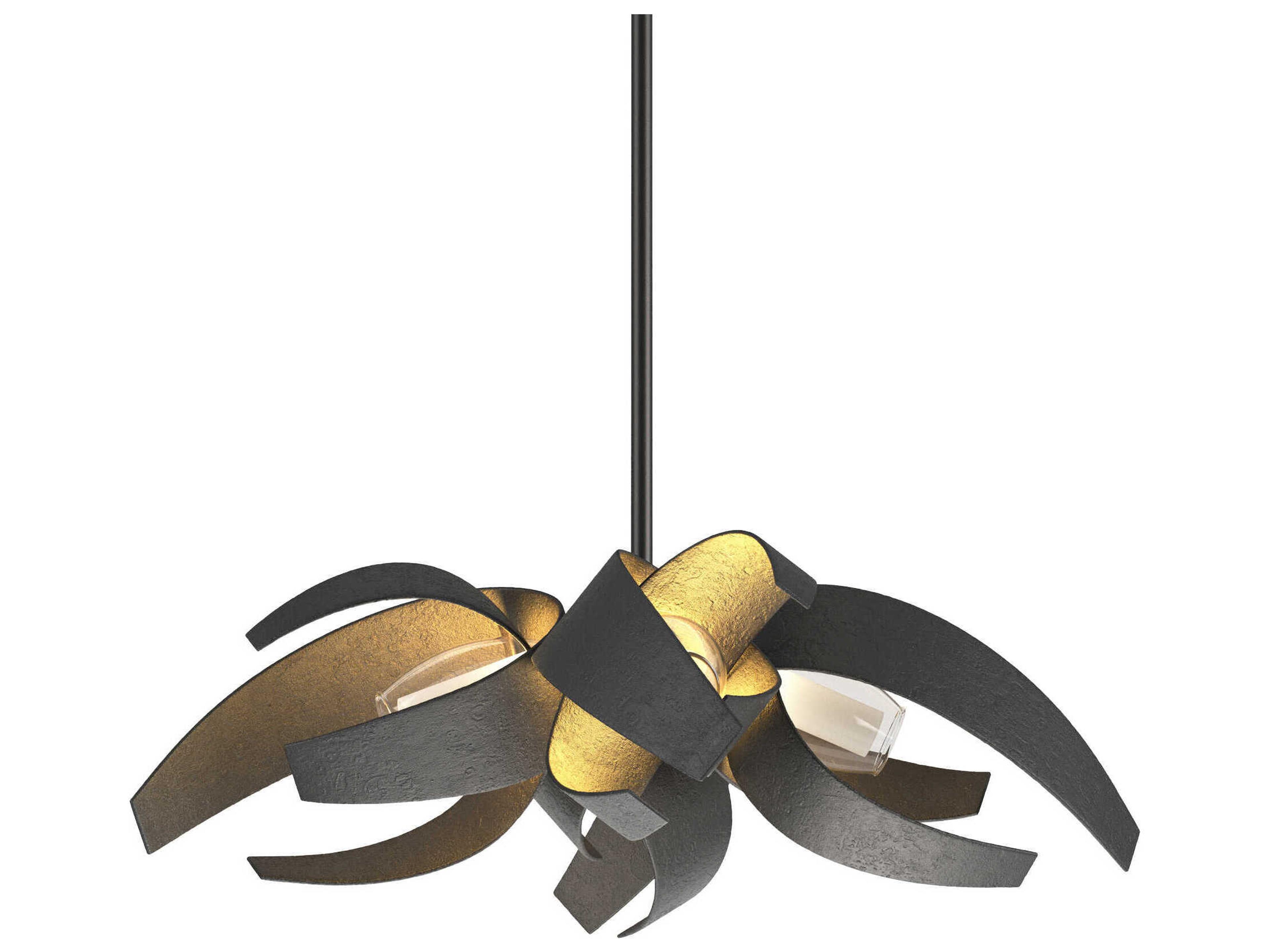 Hubbardton Forge Corona 4-Light Glass Pendant