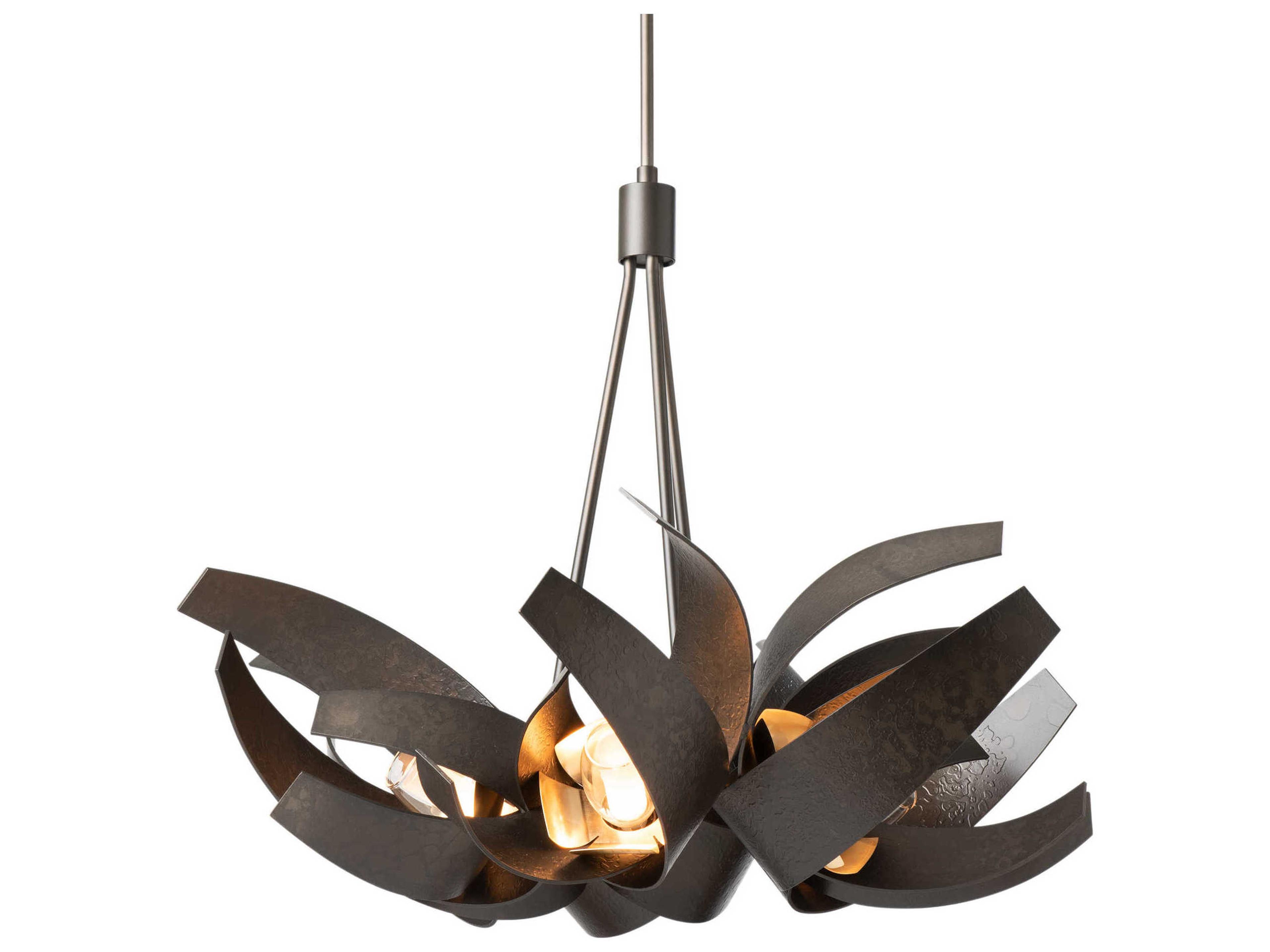 Hubbardton Forge Corona 6-Light Glass Pendant