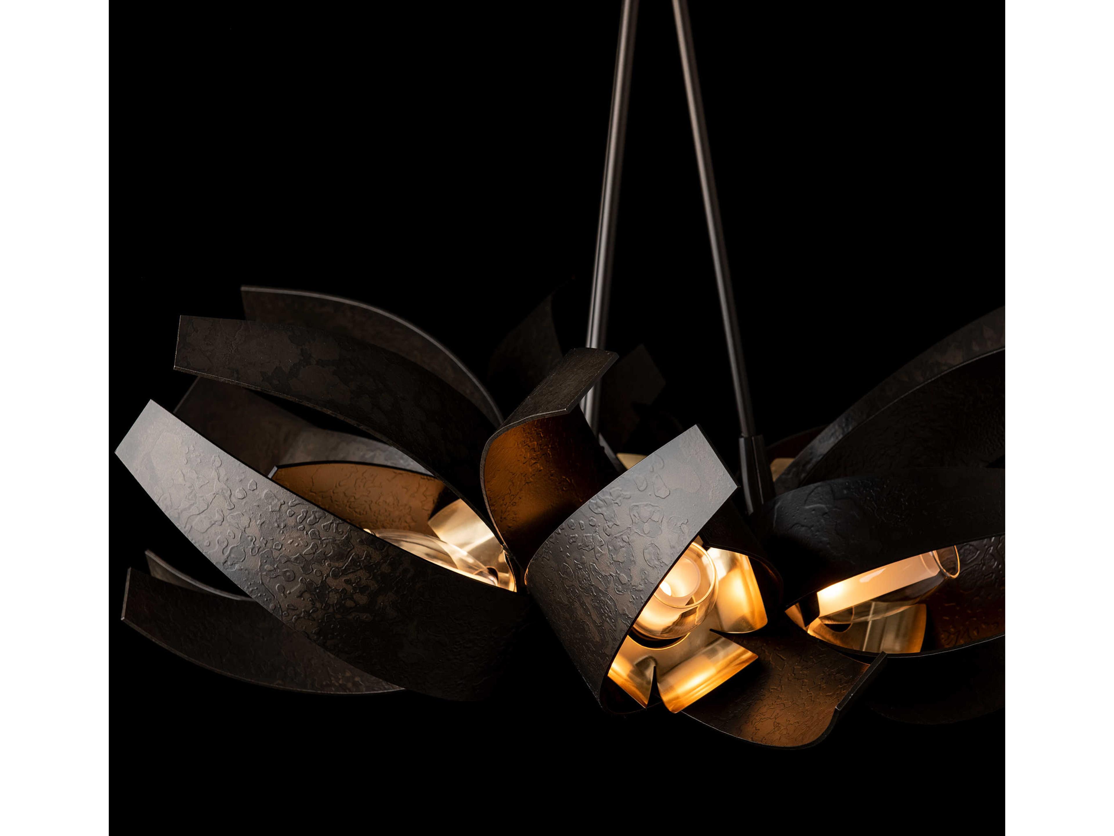 Hubbardton Forge Corona 6-Light Glass Pendant