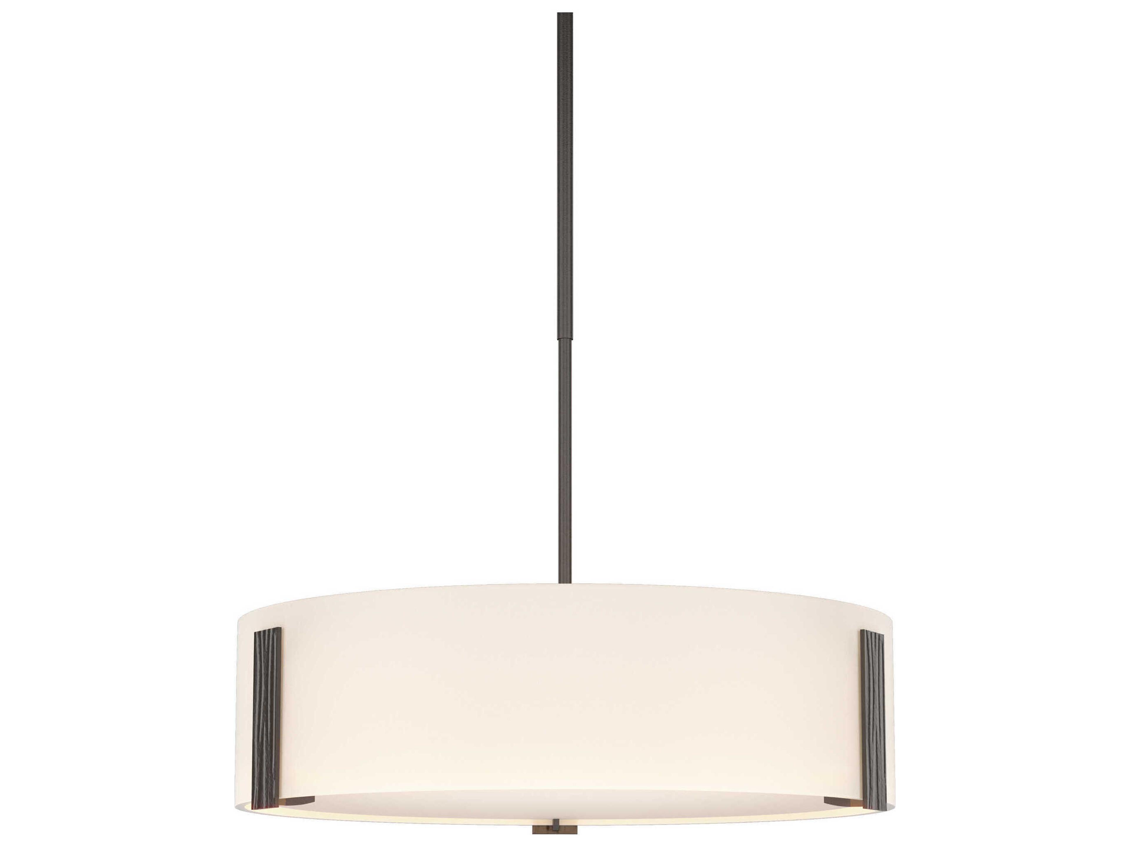 Hubbardton Forge Impressions 3-Light Glass Drum Pendant
