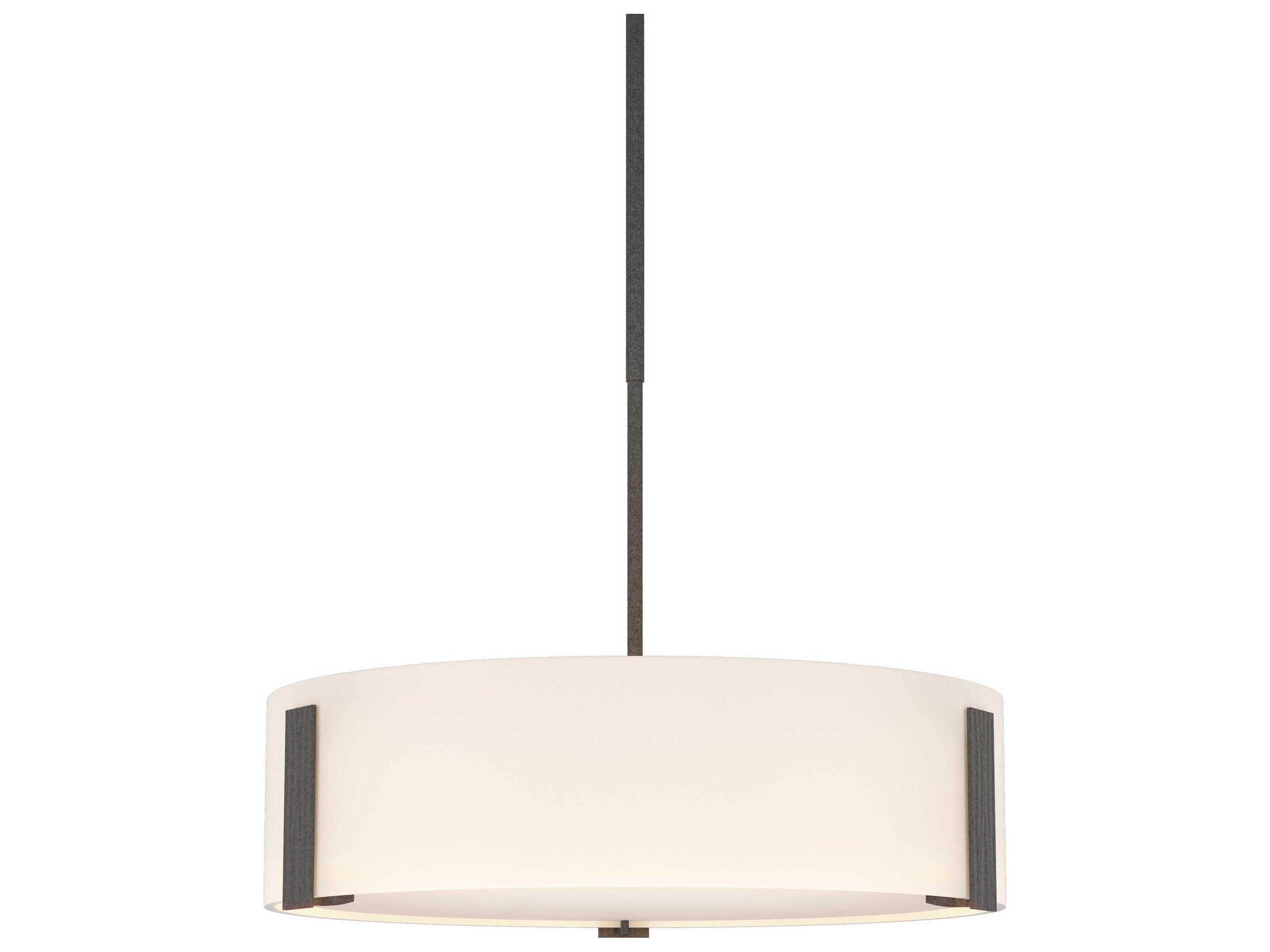 Hubbardton Forge Impressions 3-Light Glass Drum Pendant